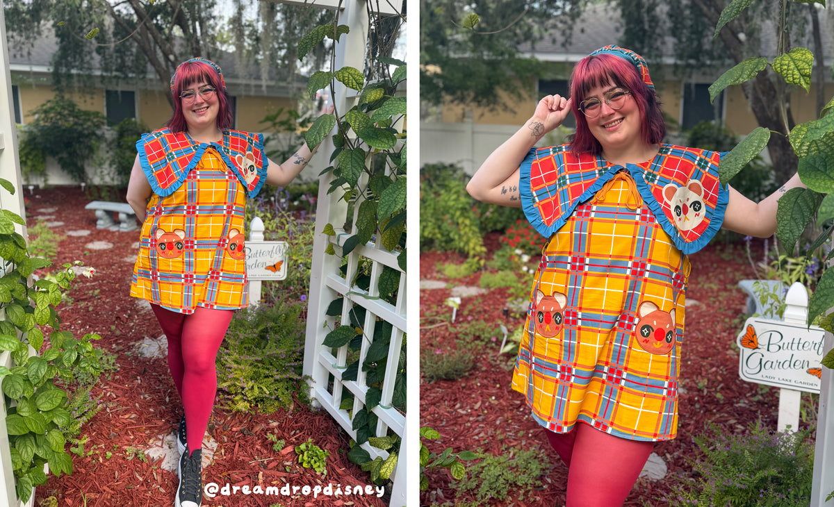 Beary Plaid! Dress