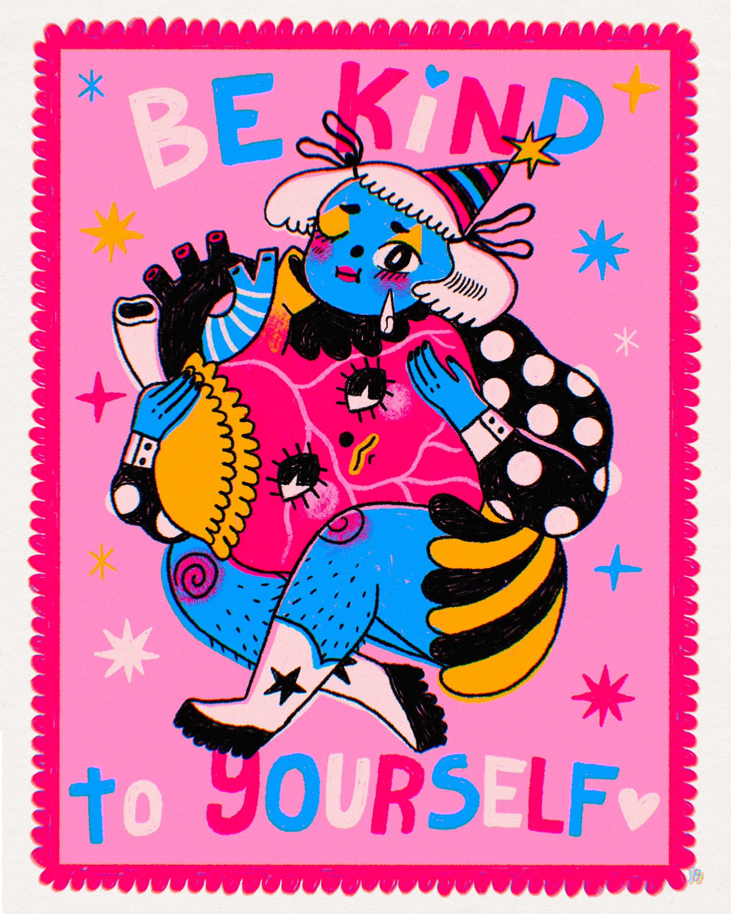 Be Kind To Yourself - Print