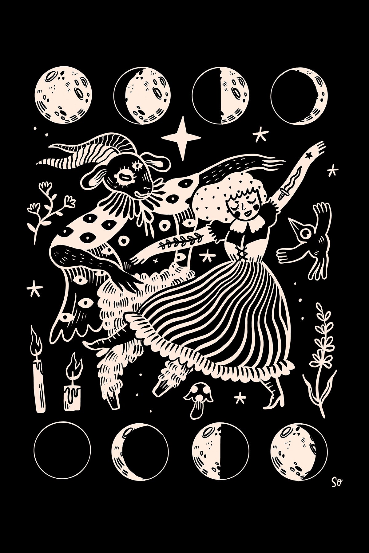 Dancing Queen - Postcard