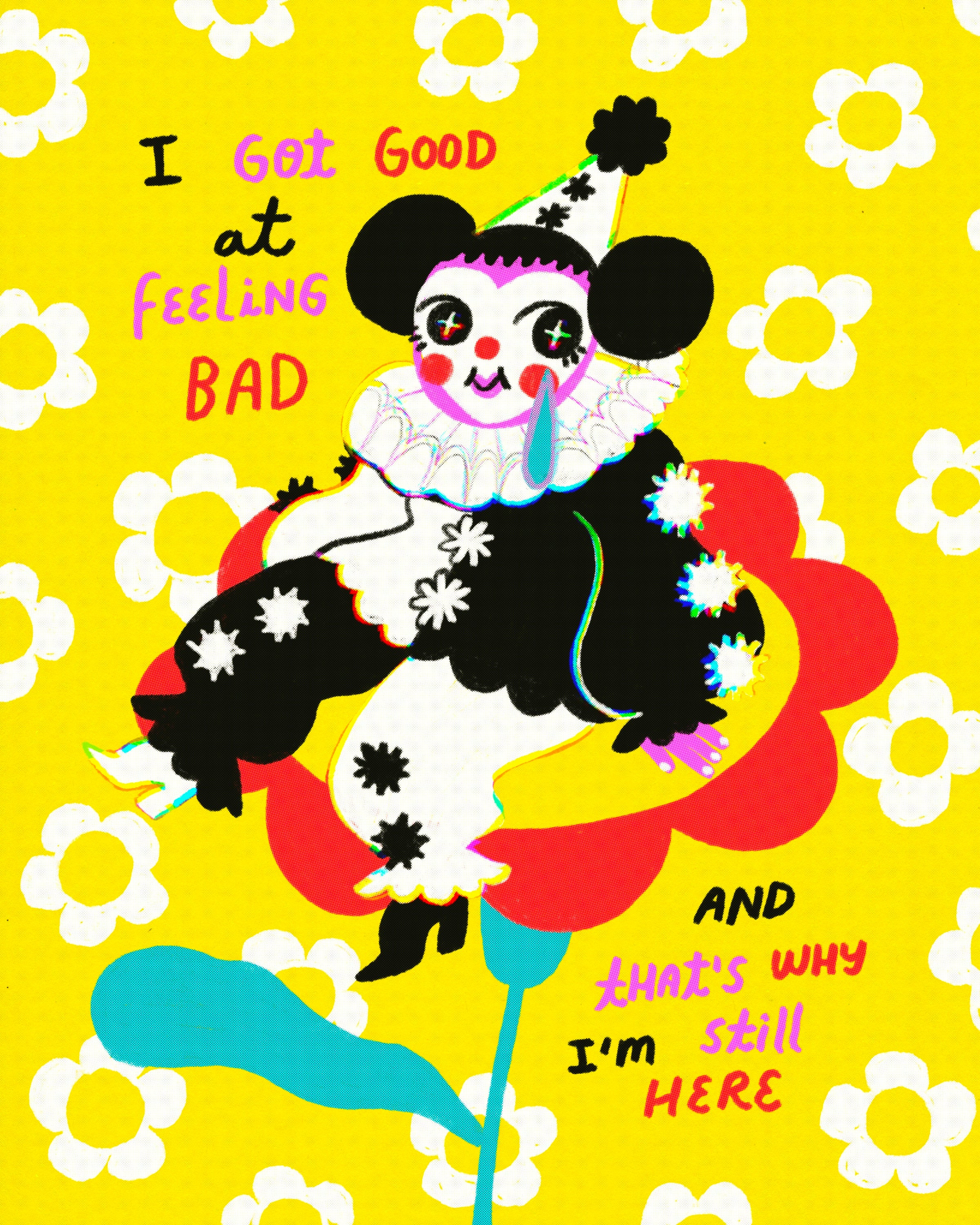 Talented Clown - Print