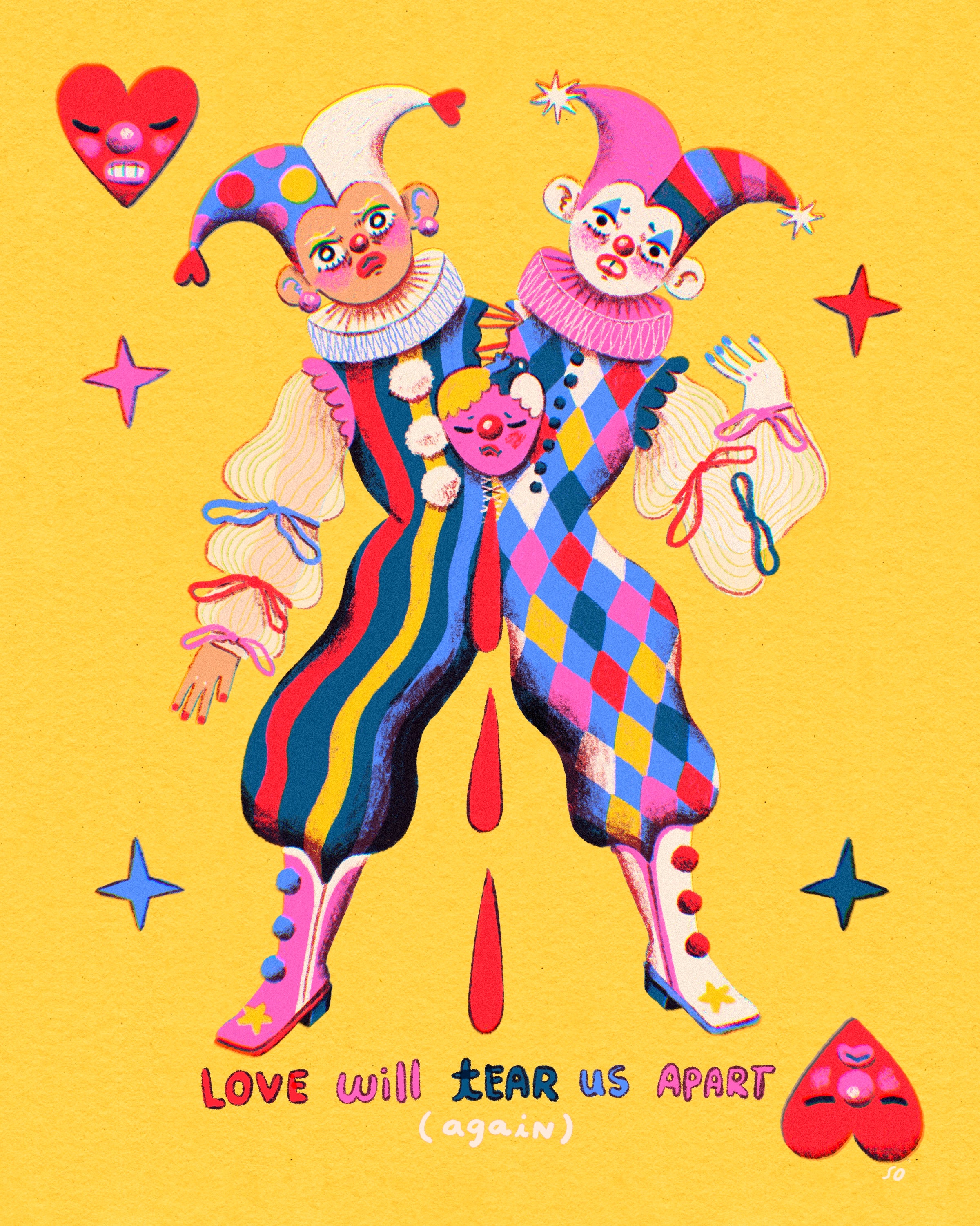 Love Will Tear Us Apart - Print