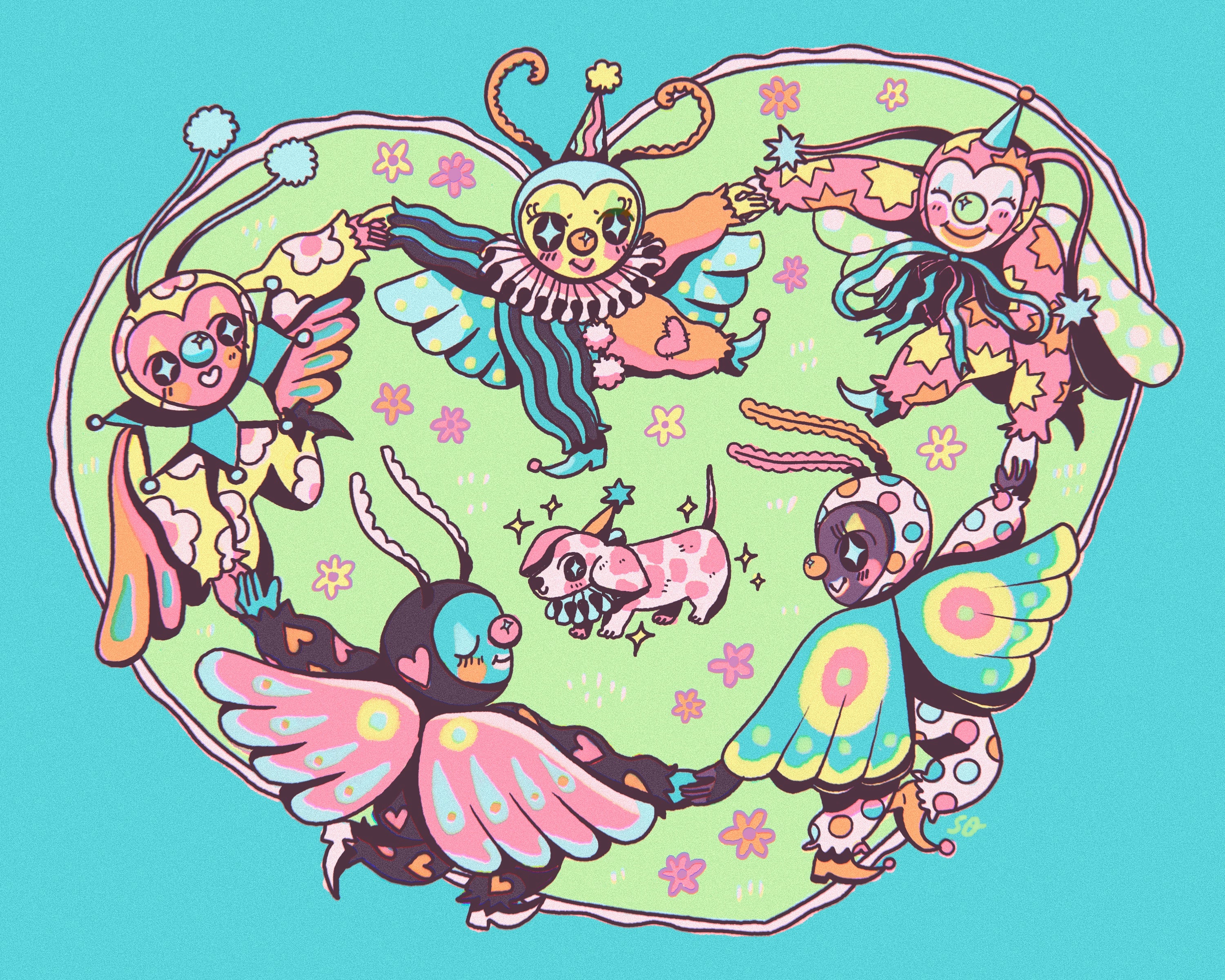 Pixie Circle - Print