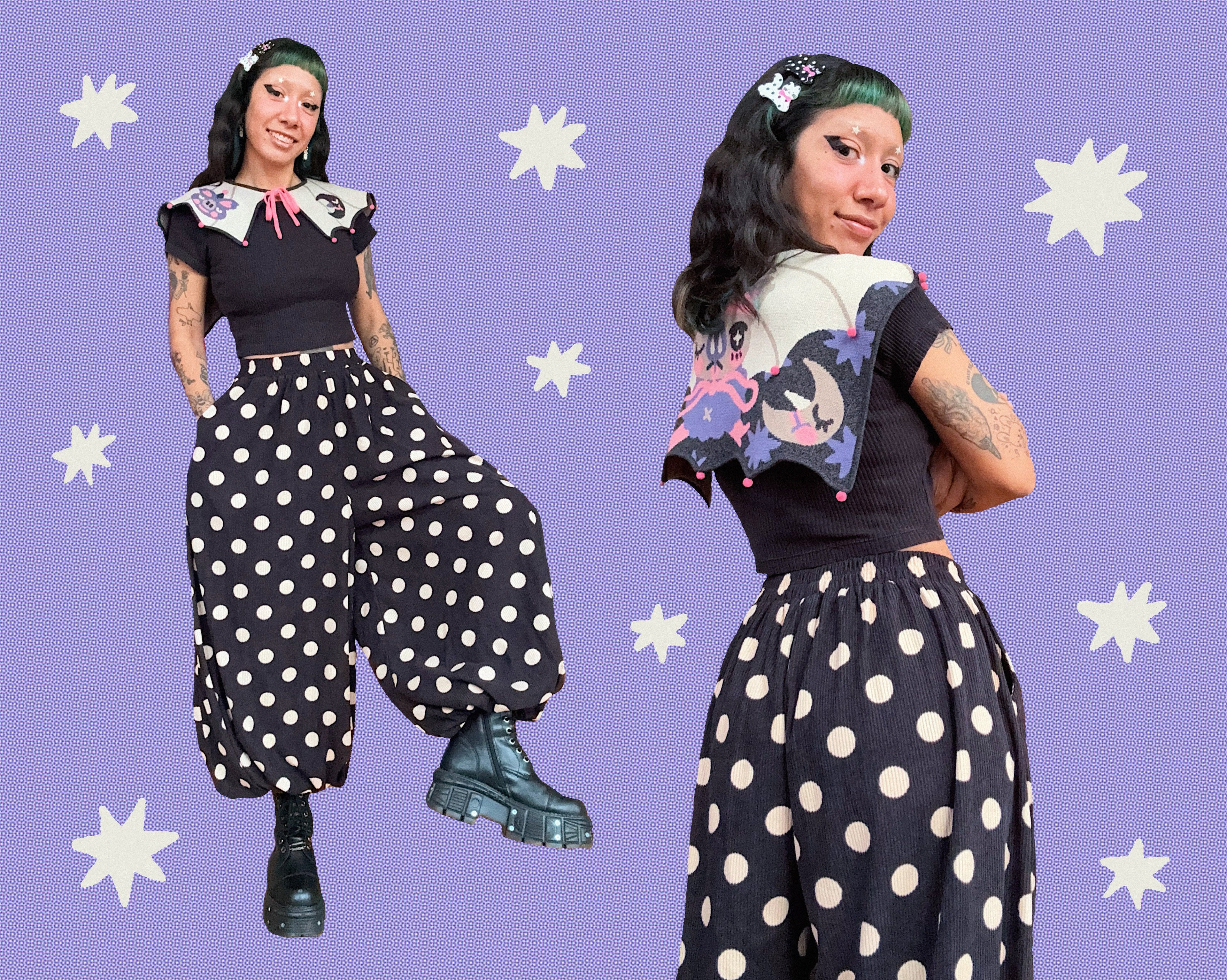 Midnight - Knit Collar