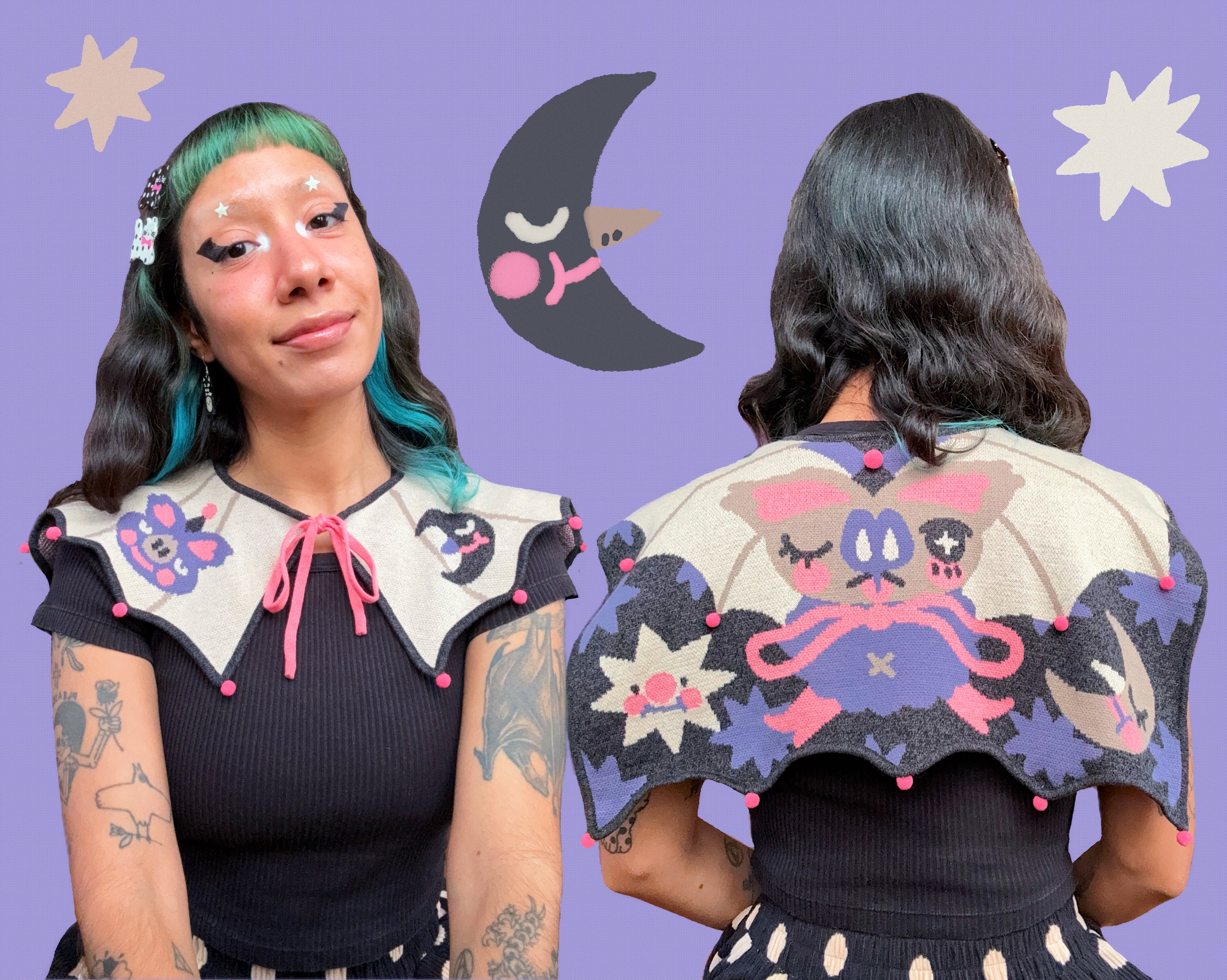 Midnight - Knit Collar