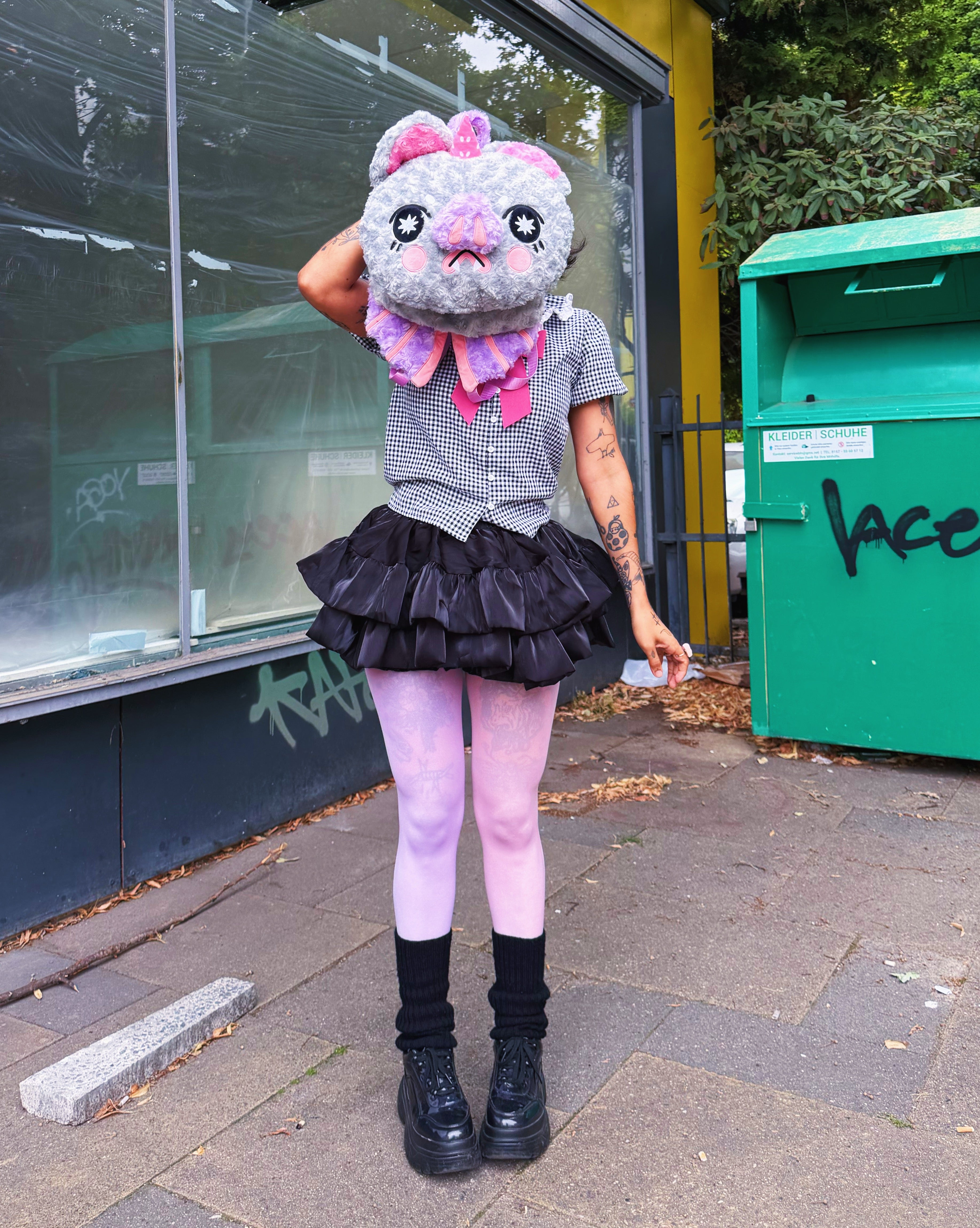 Grumpy Bat Plush Backpack! - GRADE B
