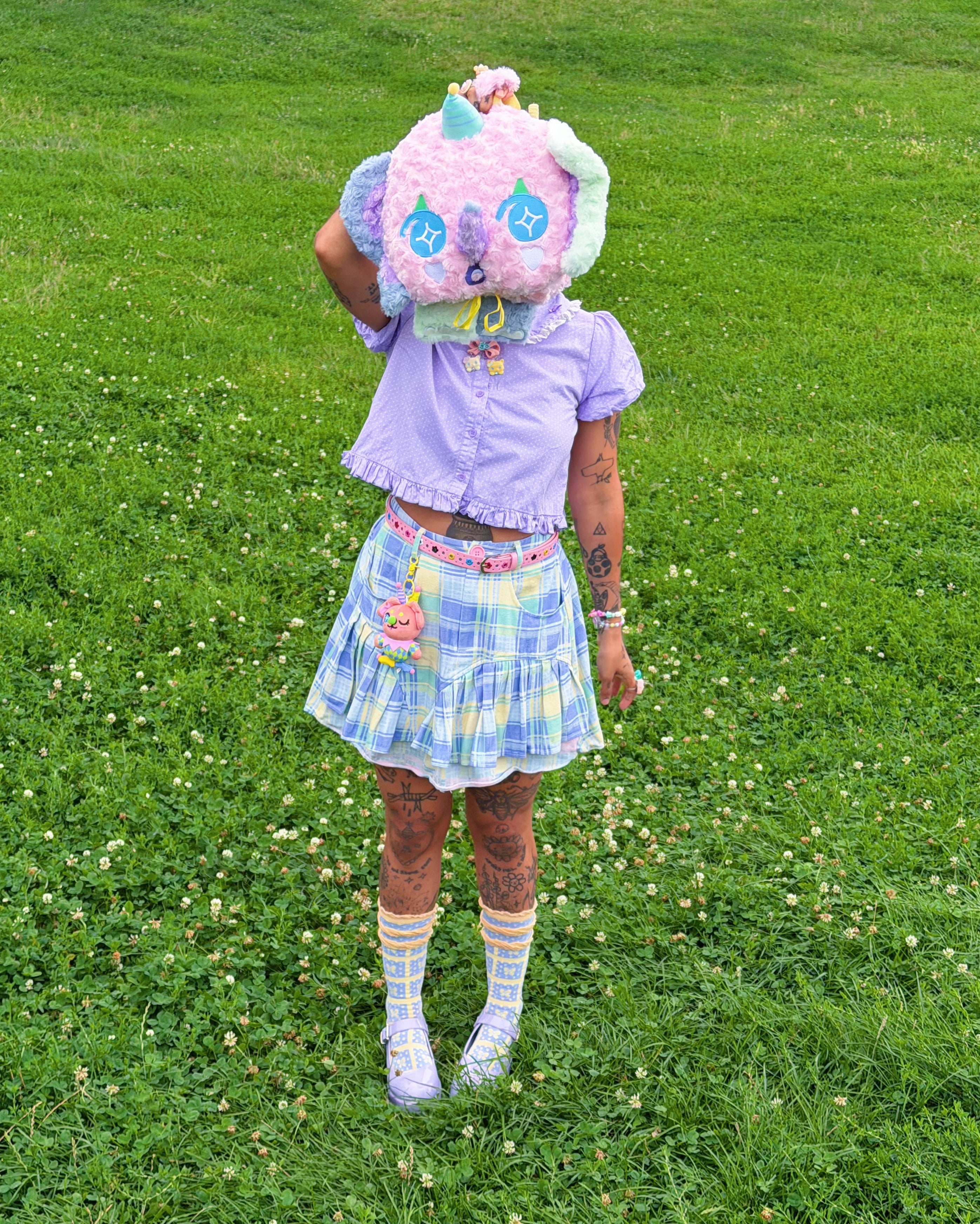 Sweet Elephant Plush Backpack! - GRADE B