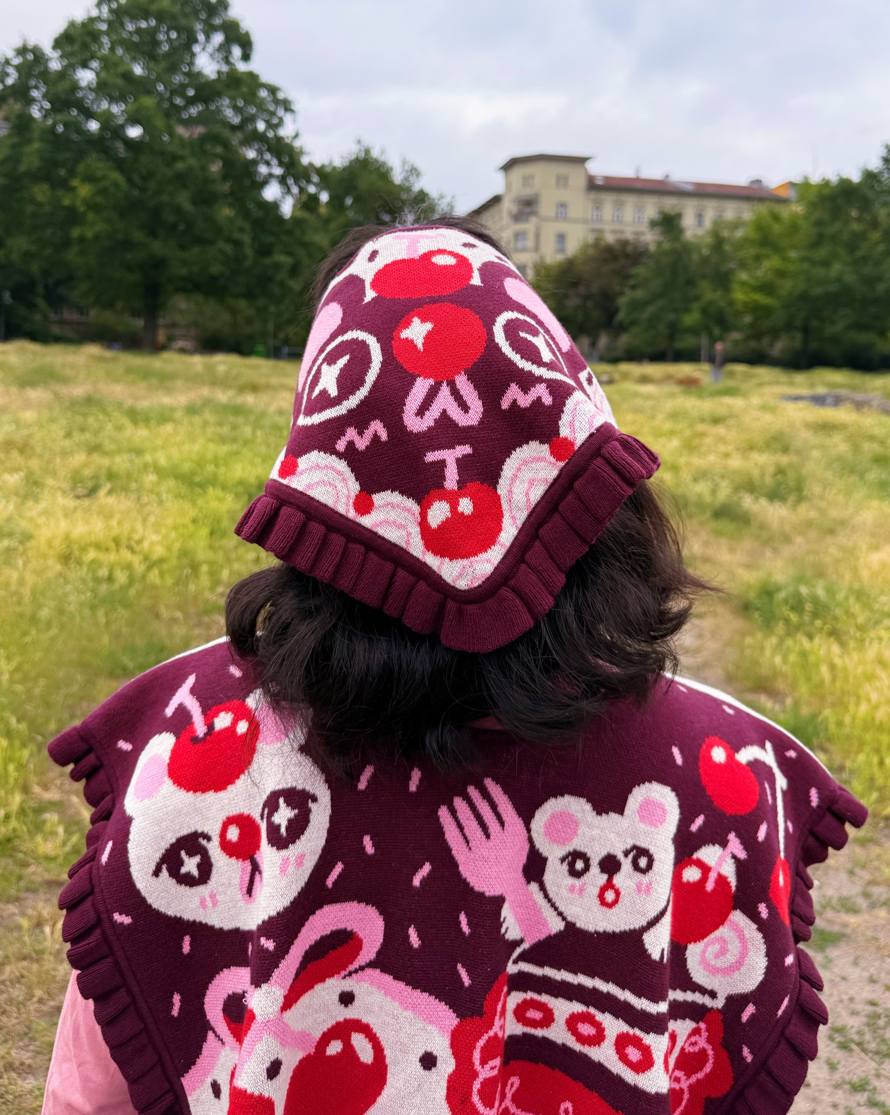 Black Forest Bearcake (4 in 1) Reversible Vest!