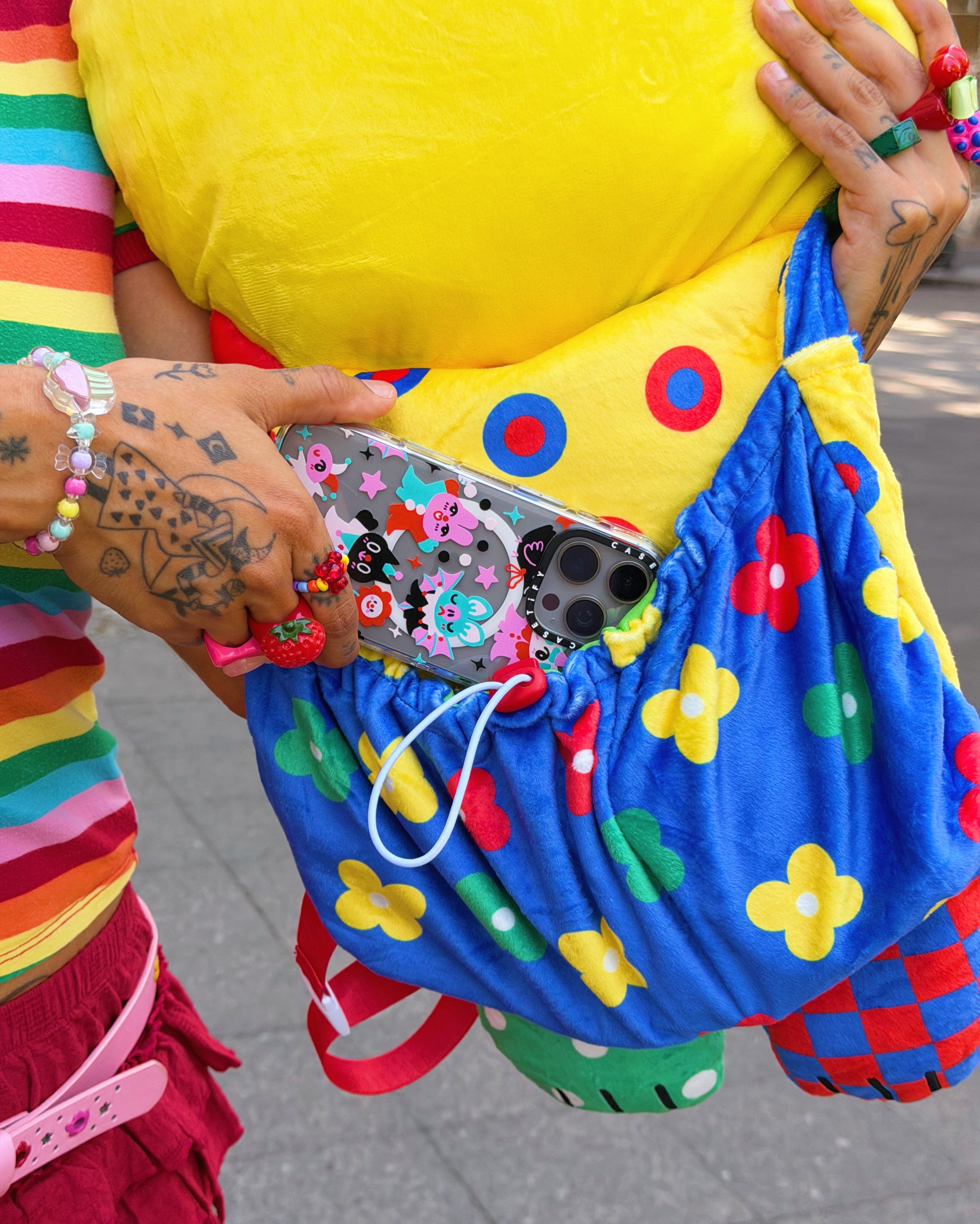 Clown Cat Plush Backpack! - GRADE B