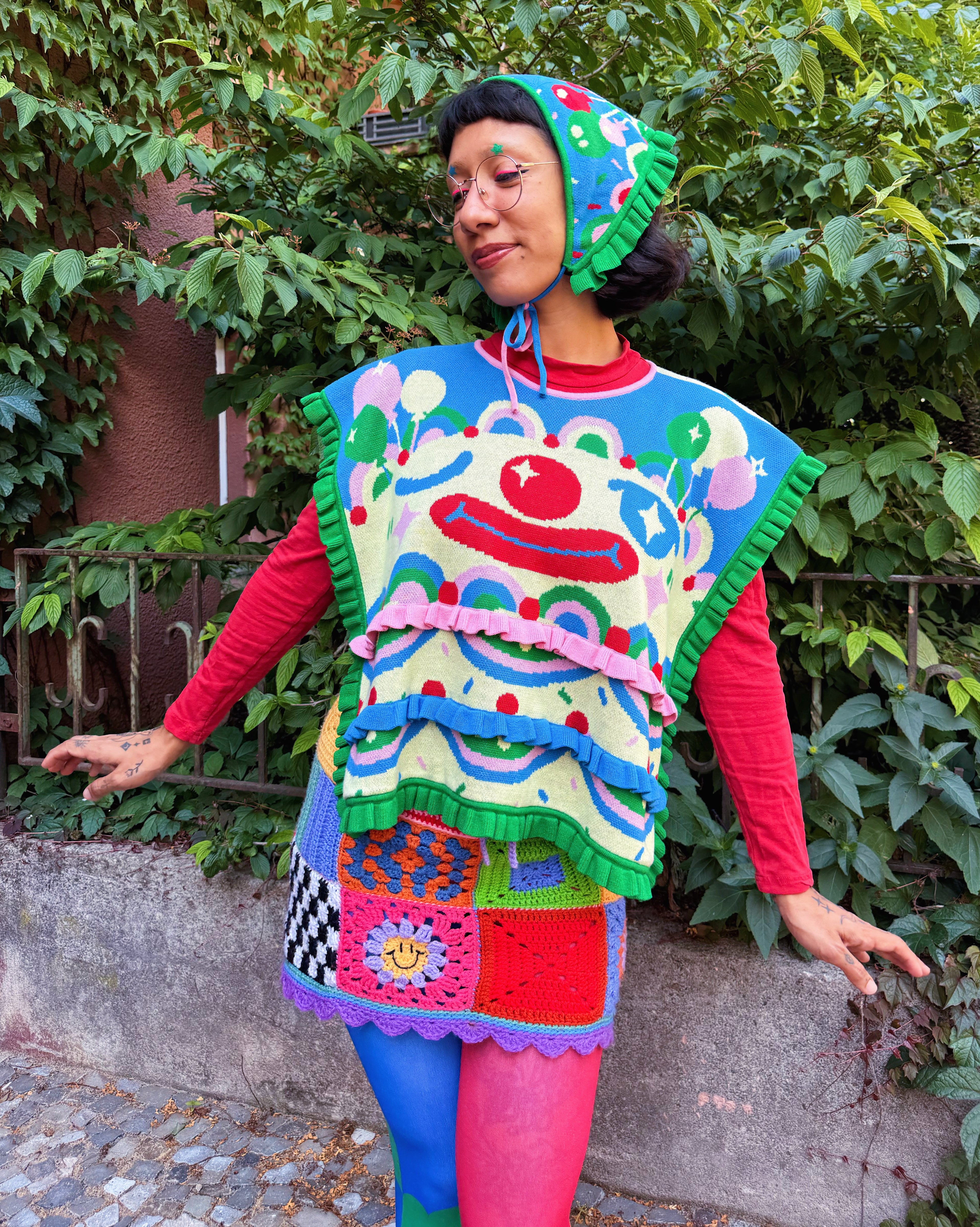 Funfetti Clowncake (4 in 1) Reversible Vest!