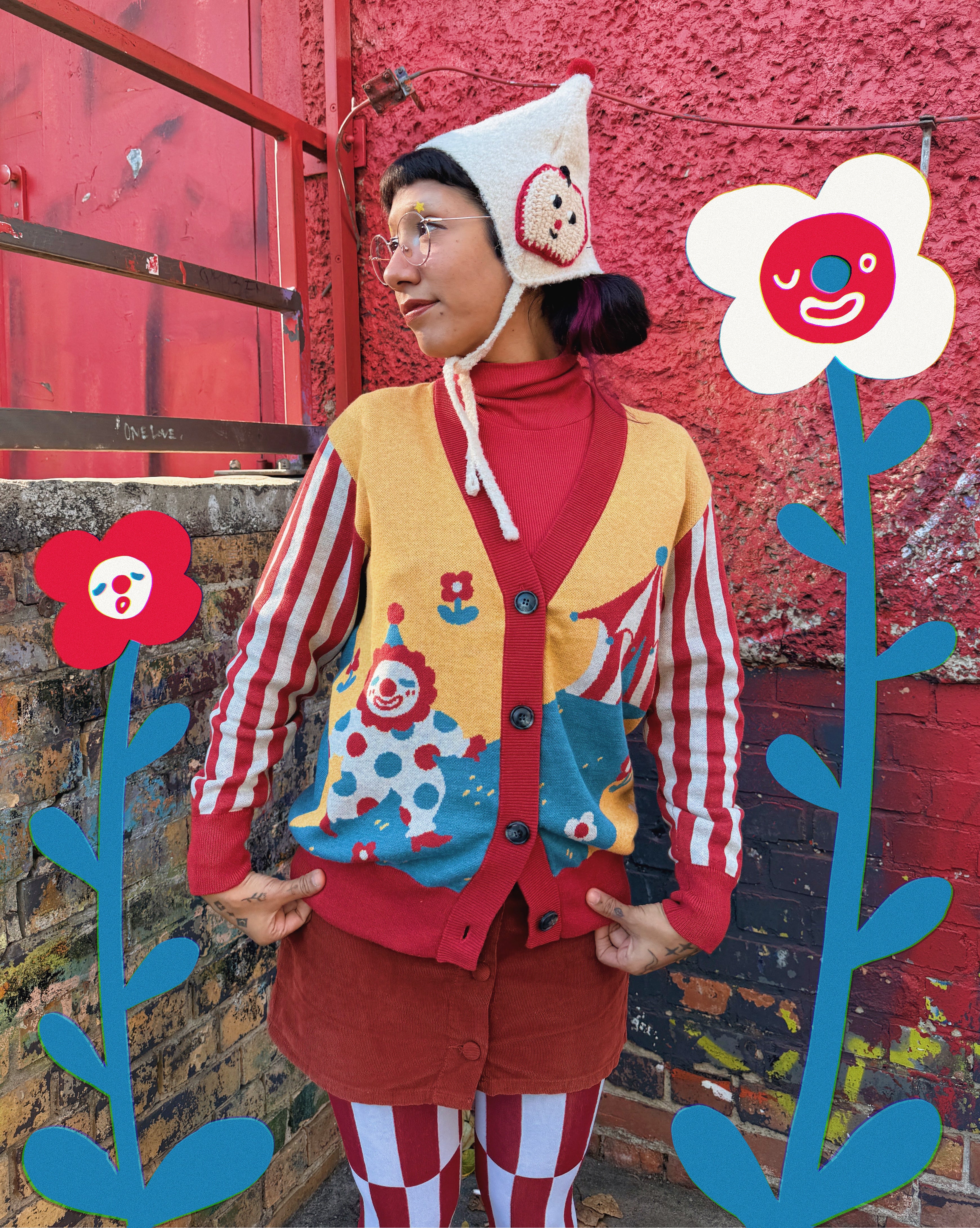 Vintage Circus - Knit Cardigan