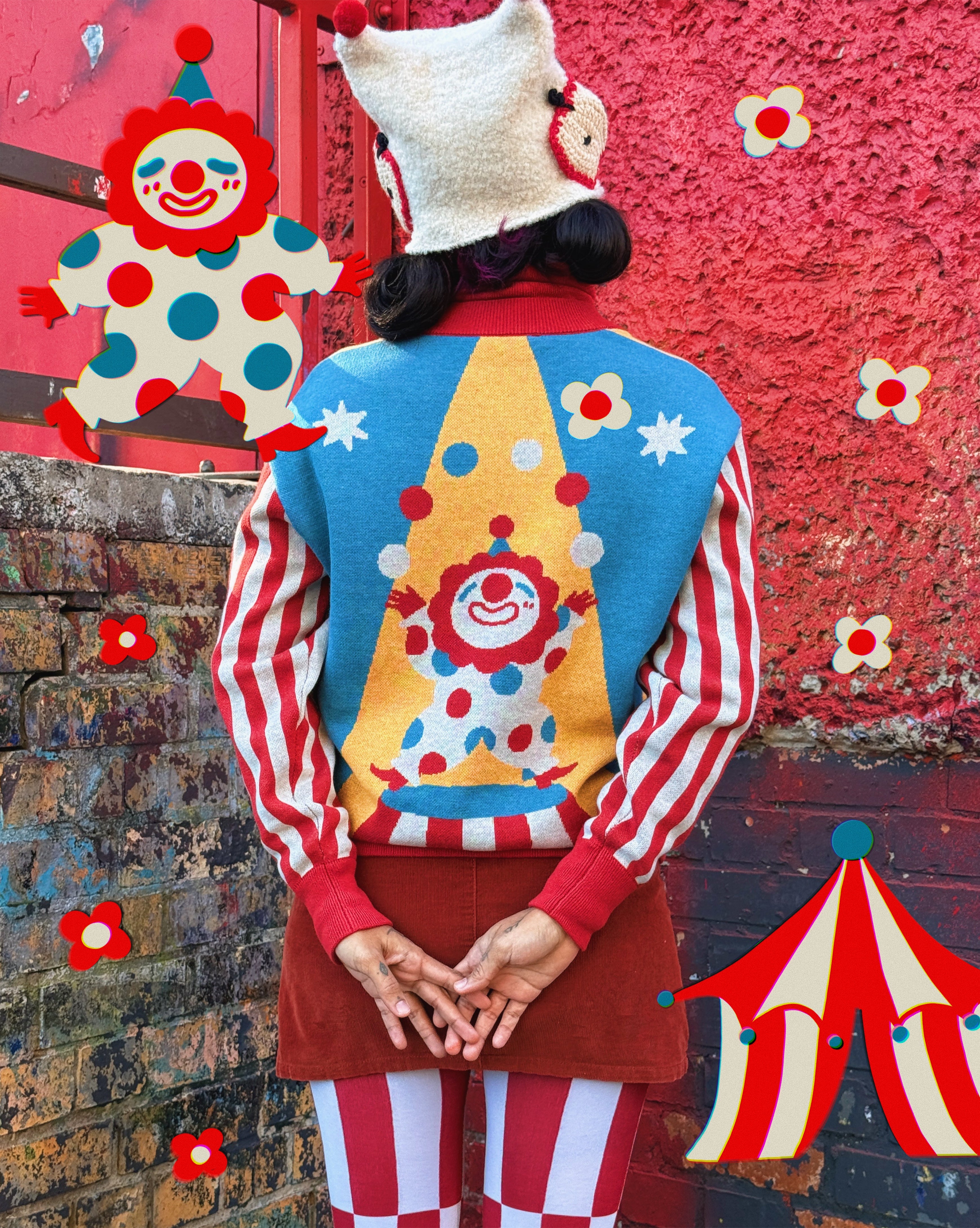 Vintage Circus - Knit Cardigan