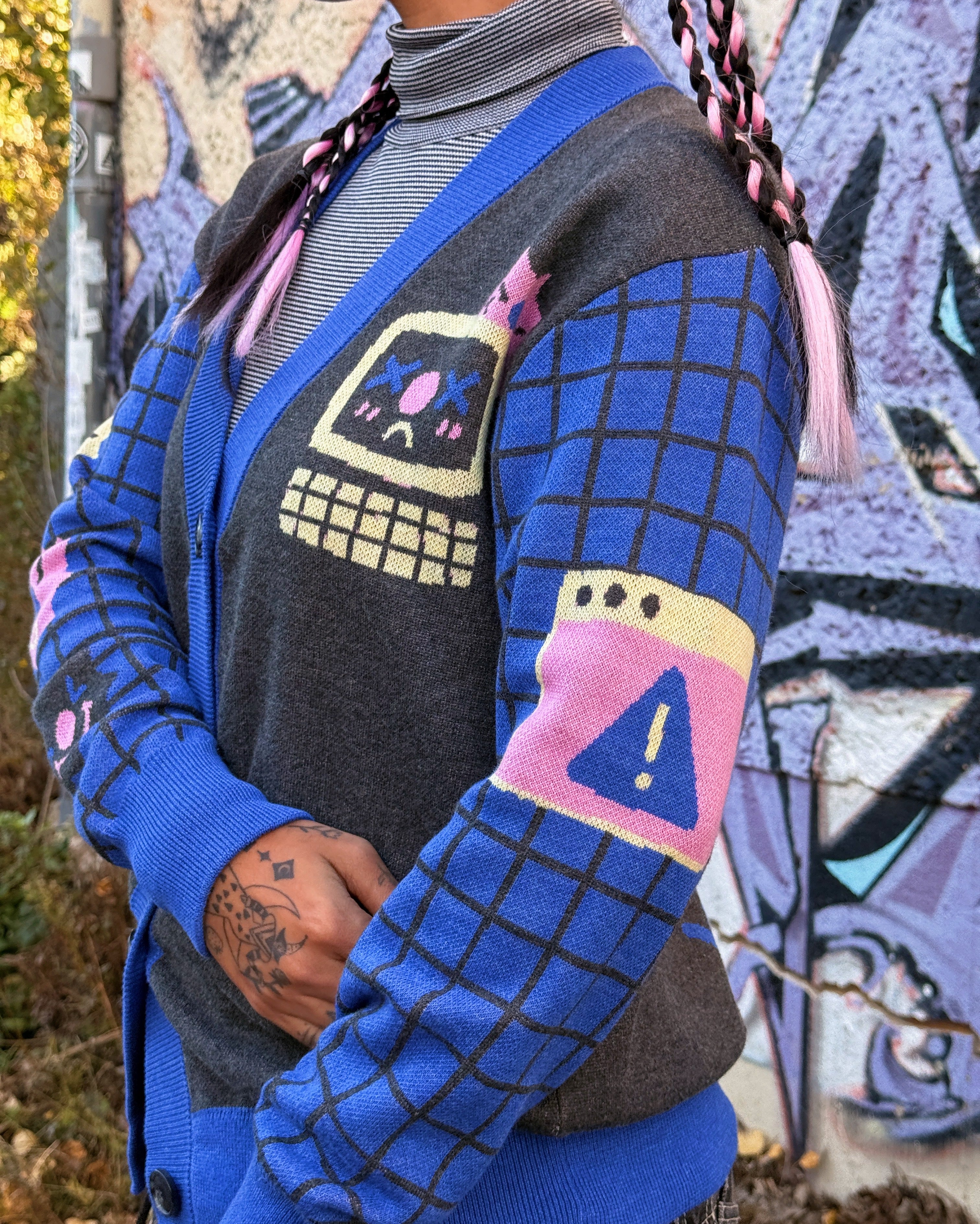 V1RUS!! - Knit Cardigan