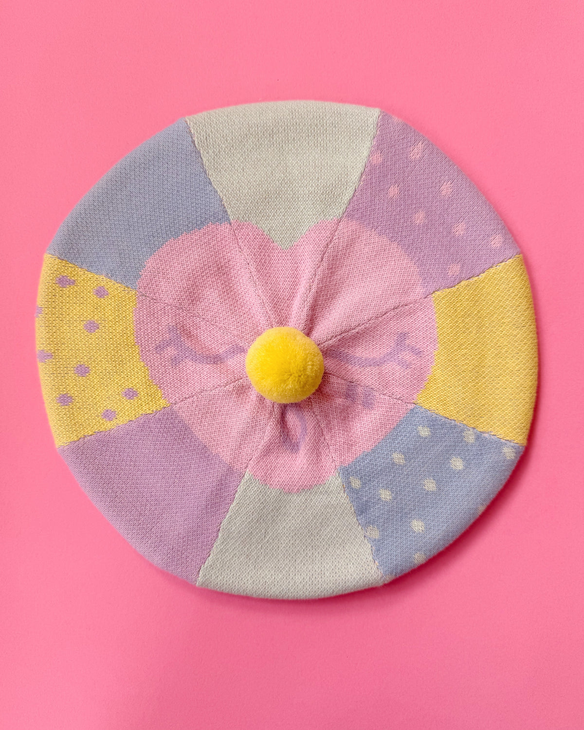 Sweet Heart Knit Beret