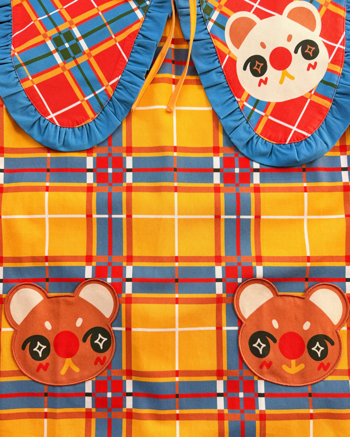 Beary Plaid! Dress