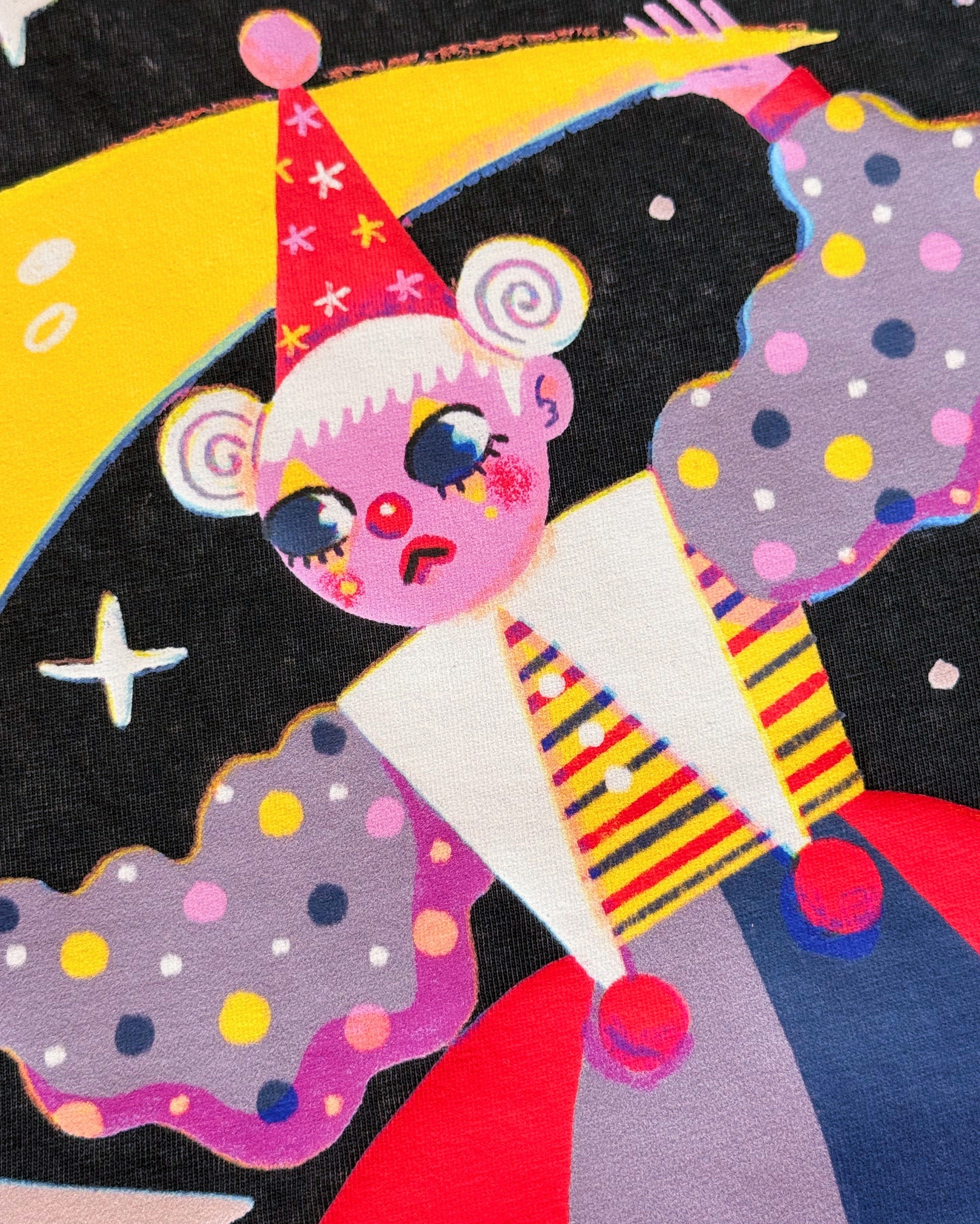 Clown Over The Moon! - T-Shirt