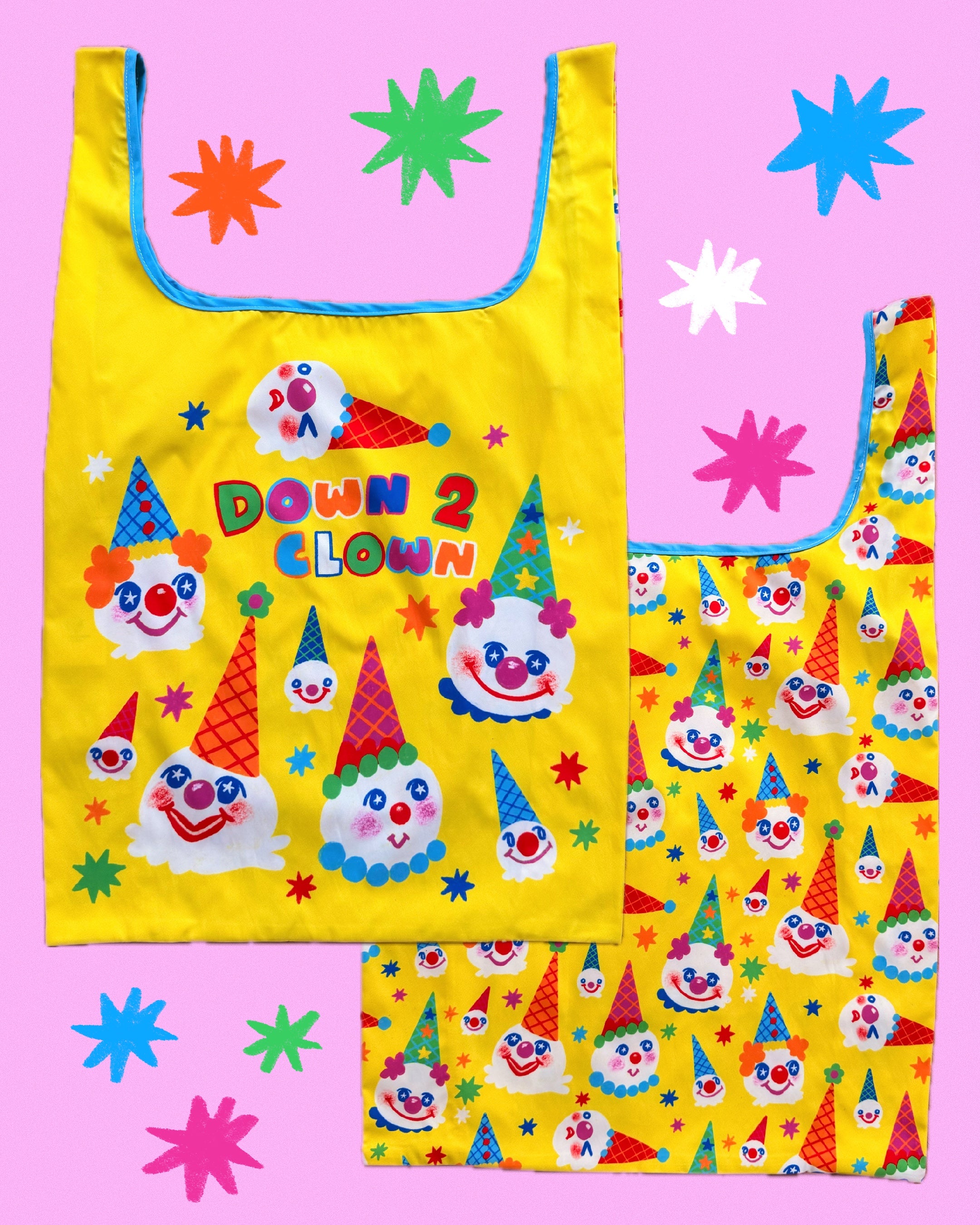 Down 2 Clown! - Shopping Bag