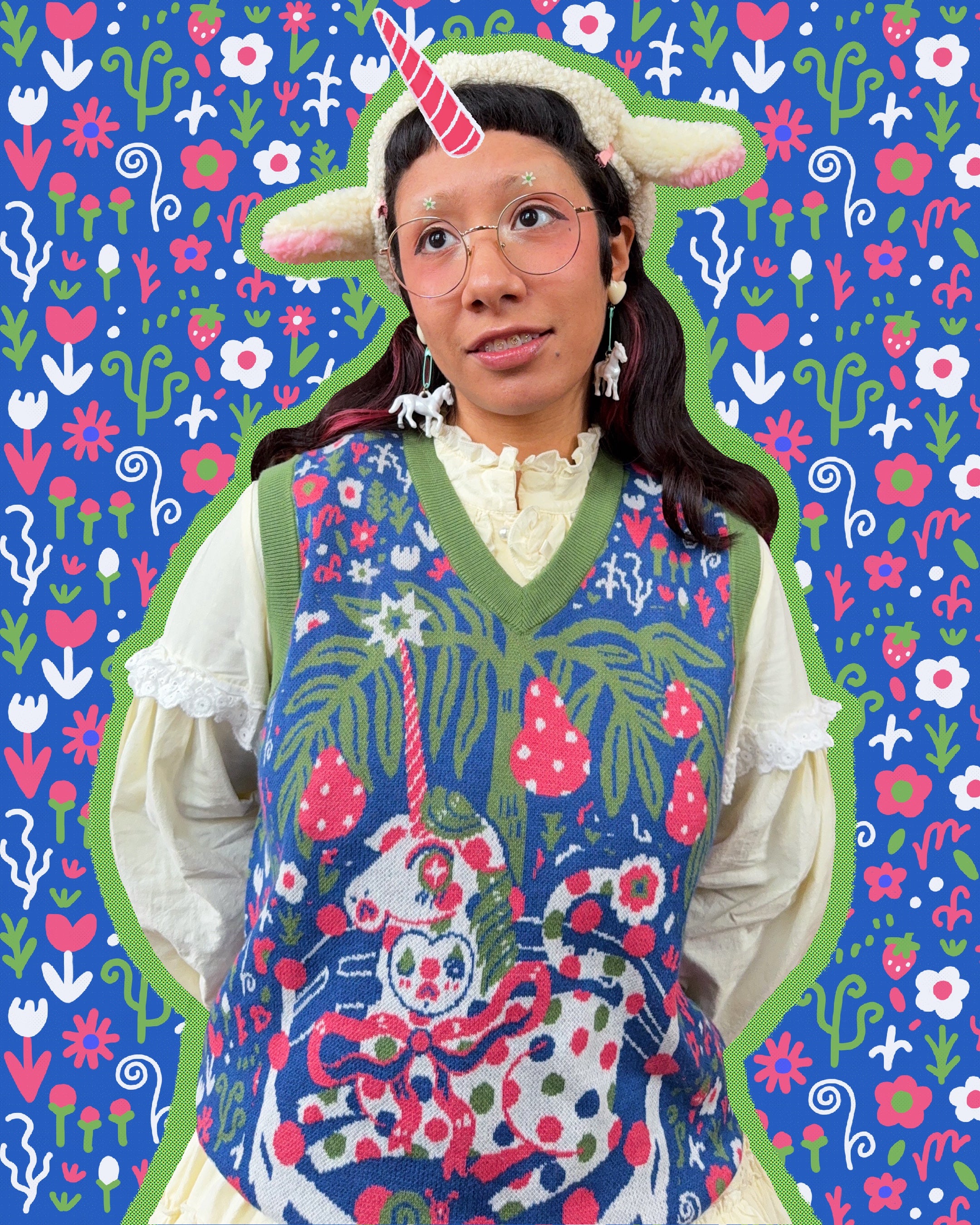 The Last Unicorn - Knit Vest