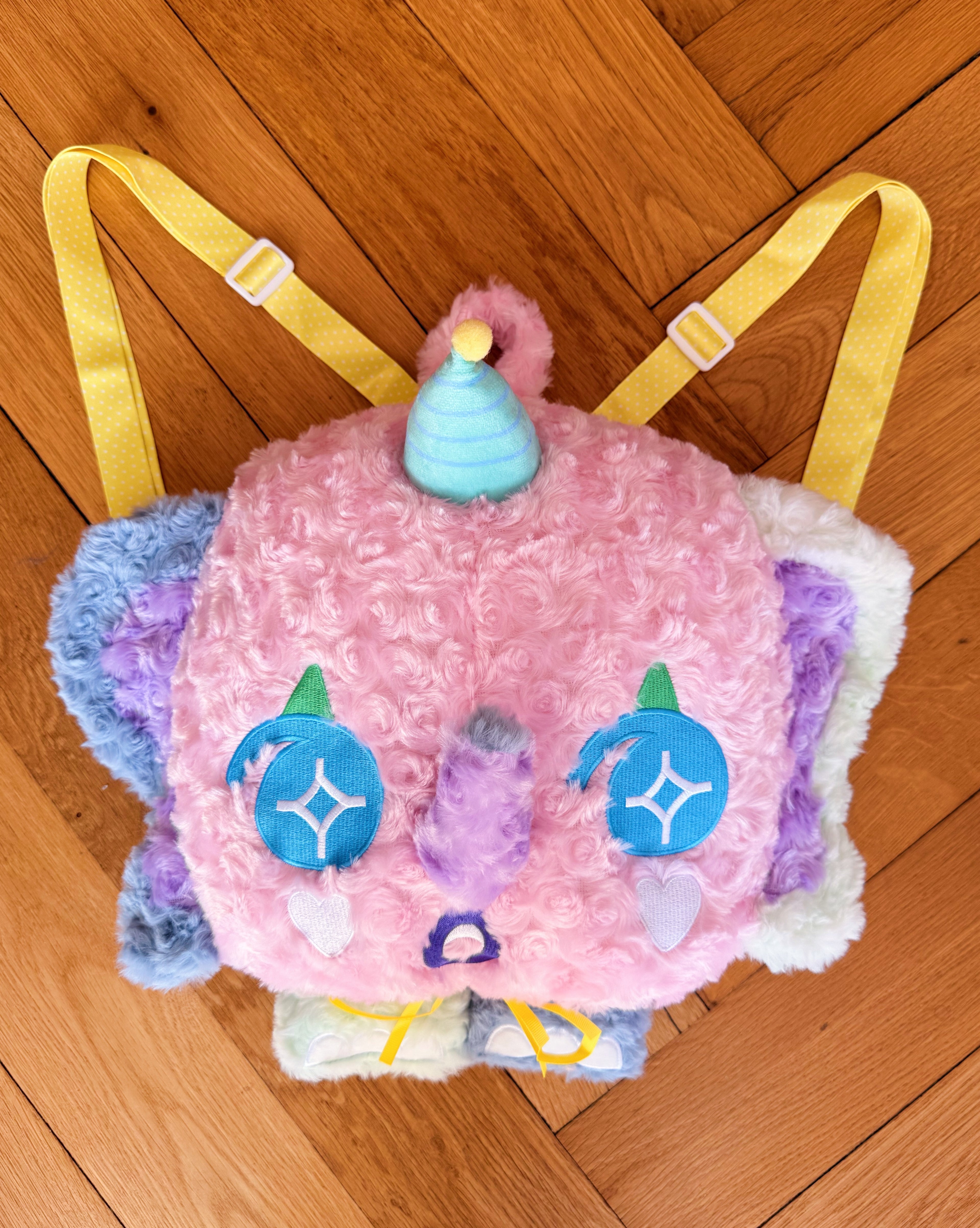 Sweet Elephant Plush Backpack! - GRADE B