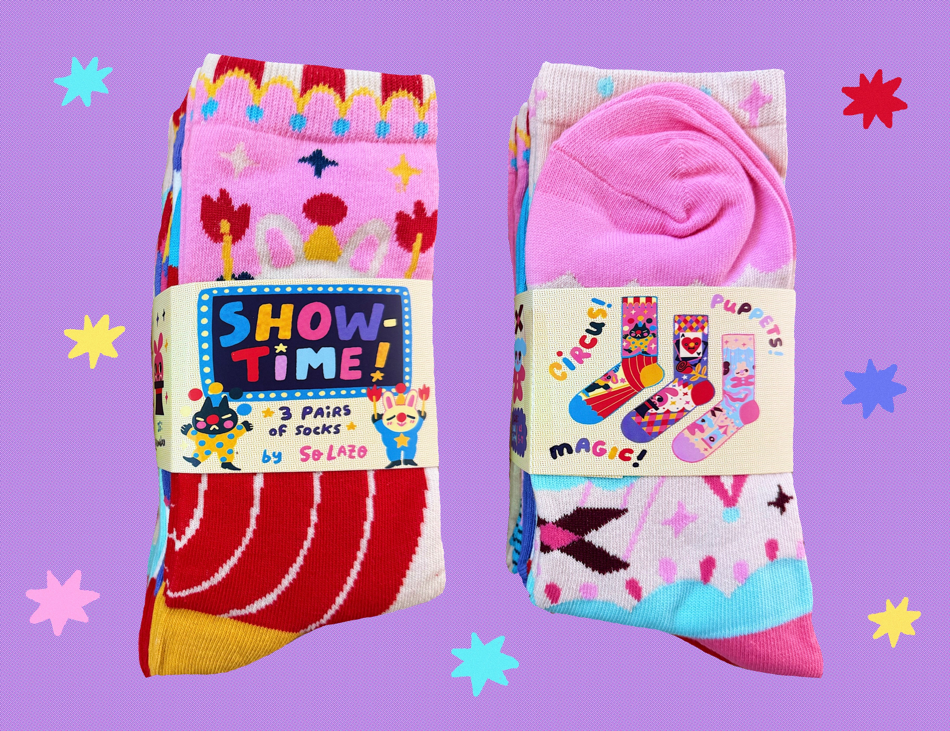 Showtime! - Socks Pack