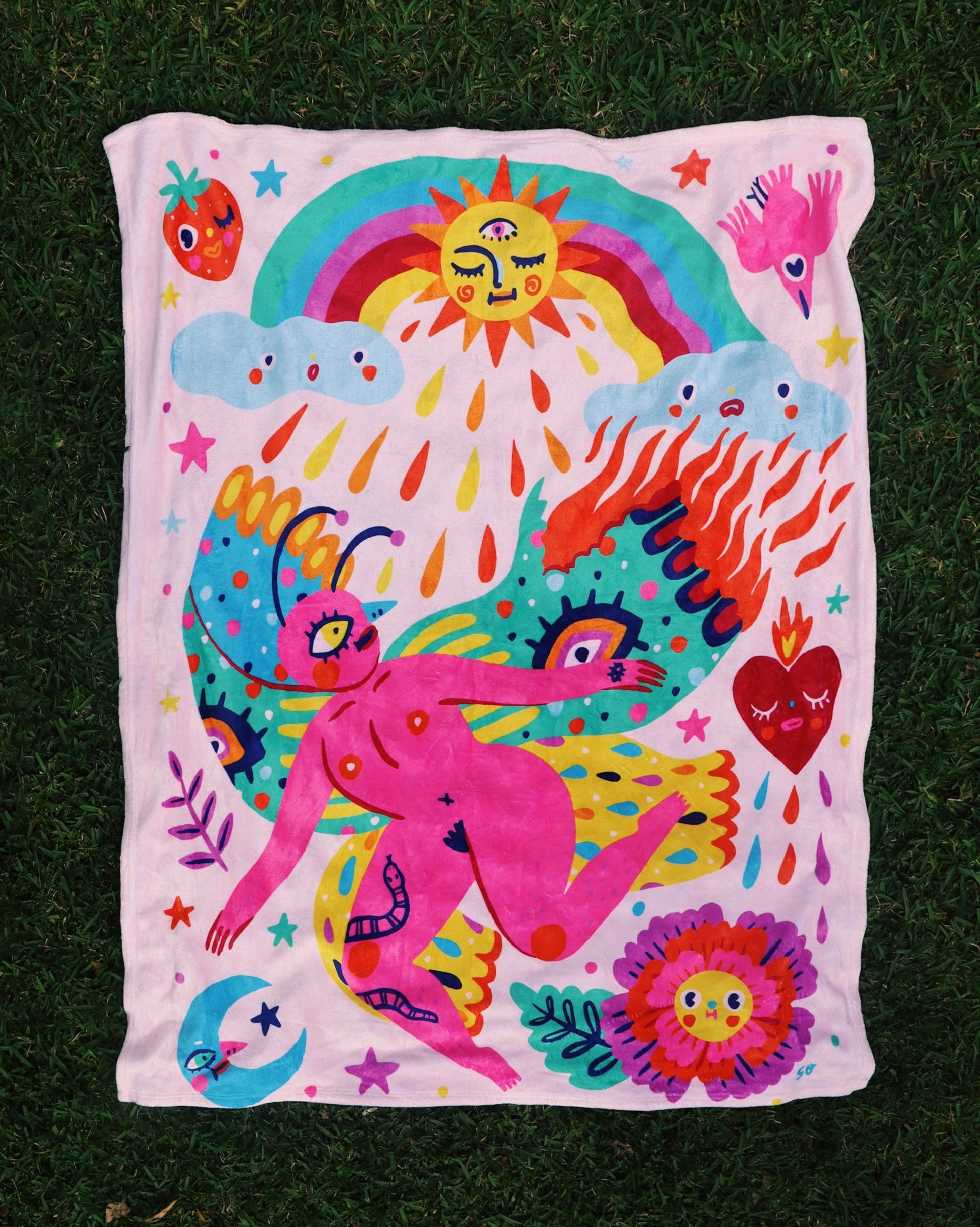 Icarus - Throw Blanket