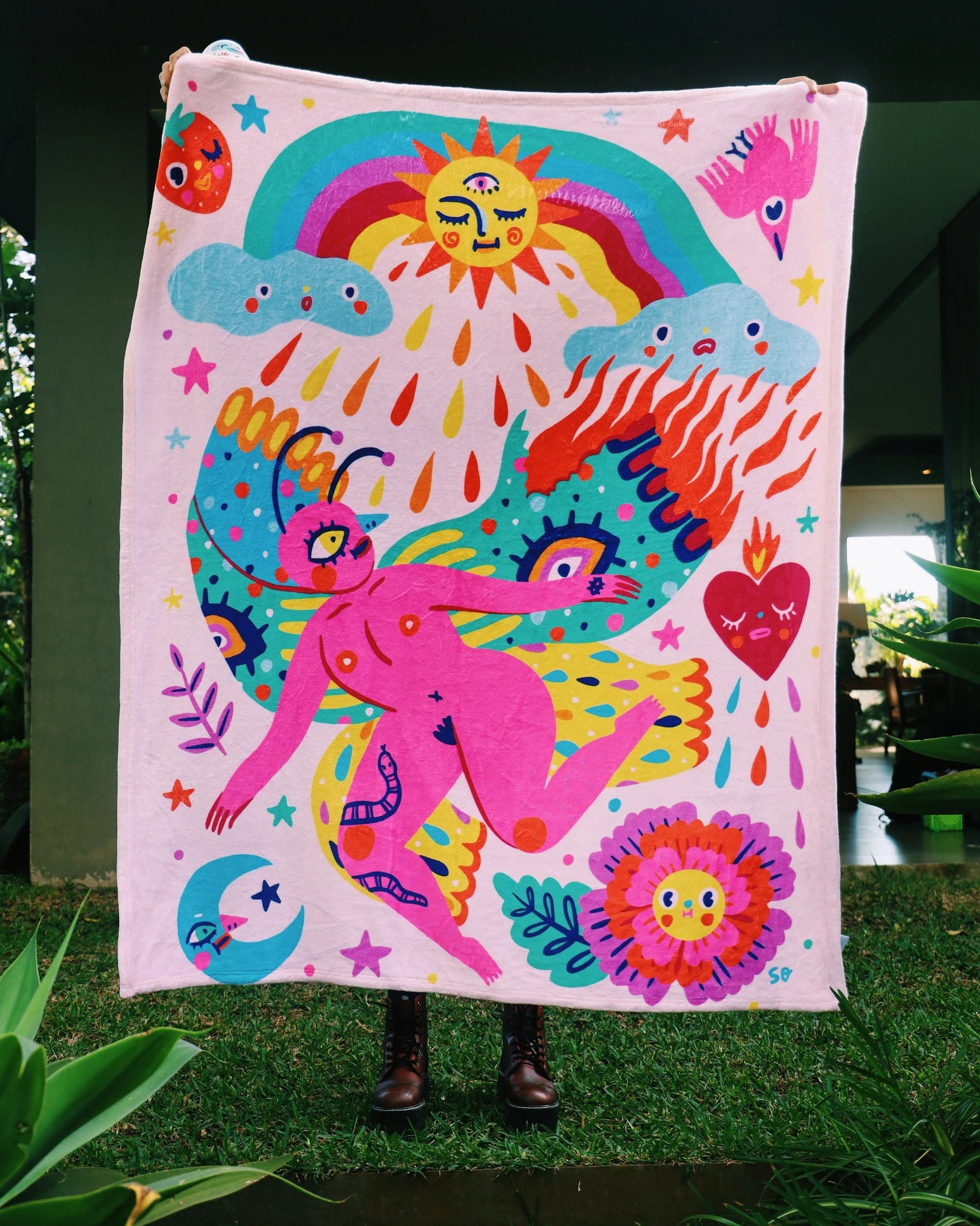 Icarus - Throw Blanket