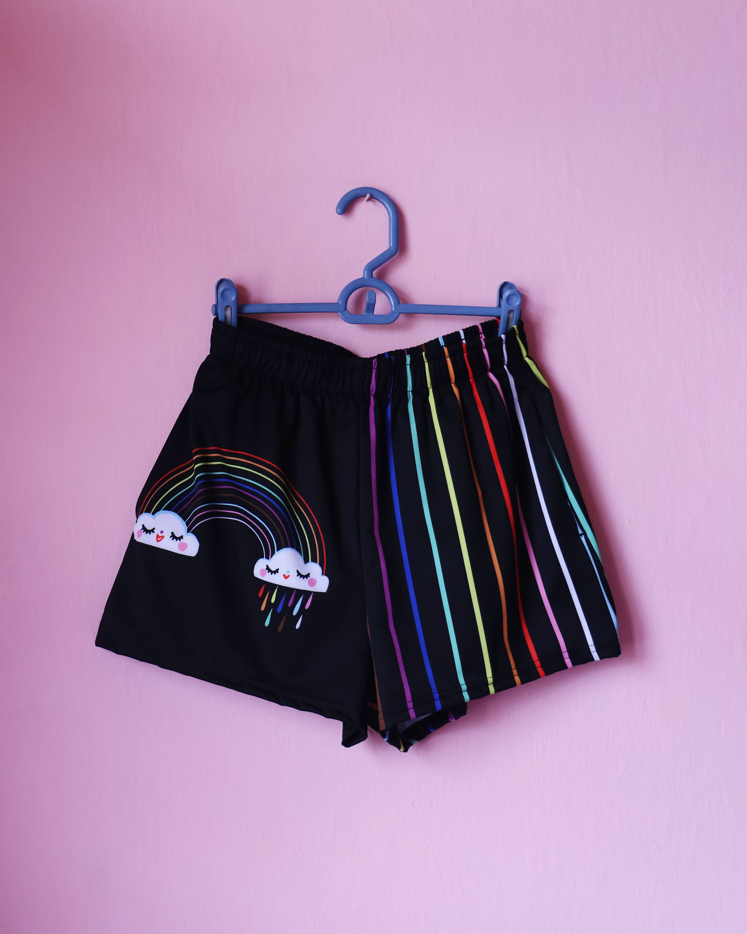 Rainbow & Heart - Short Shorts