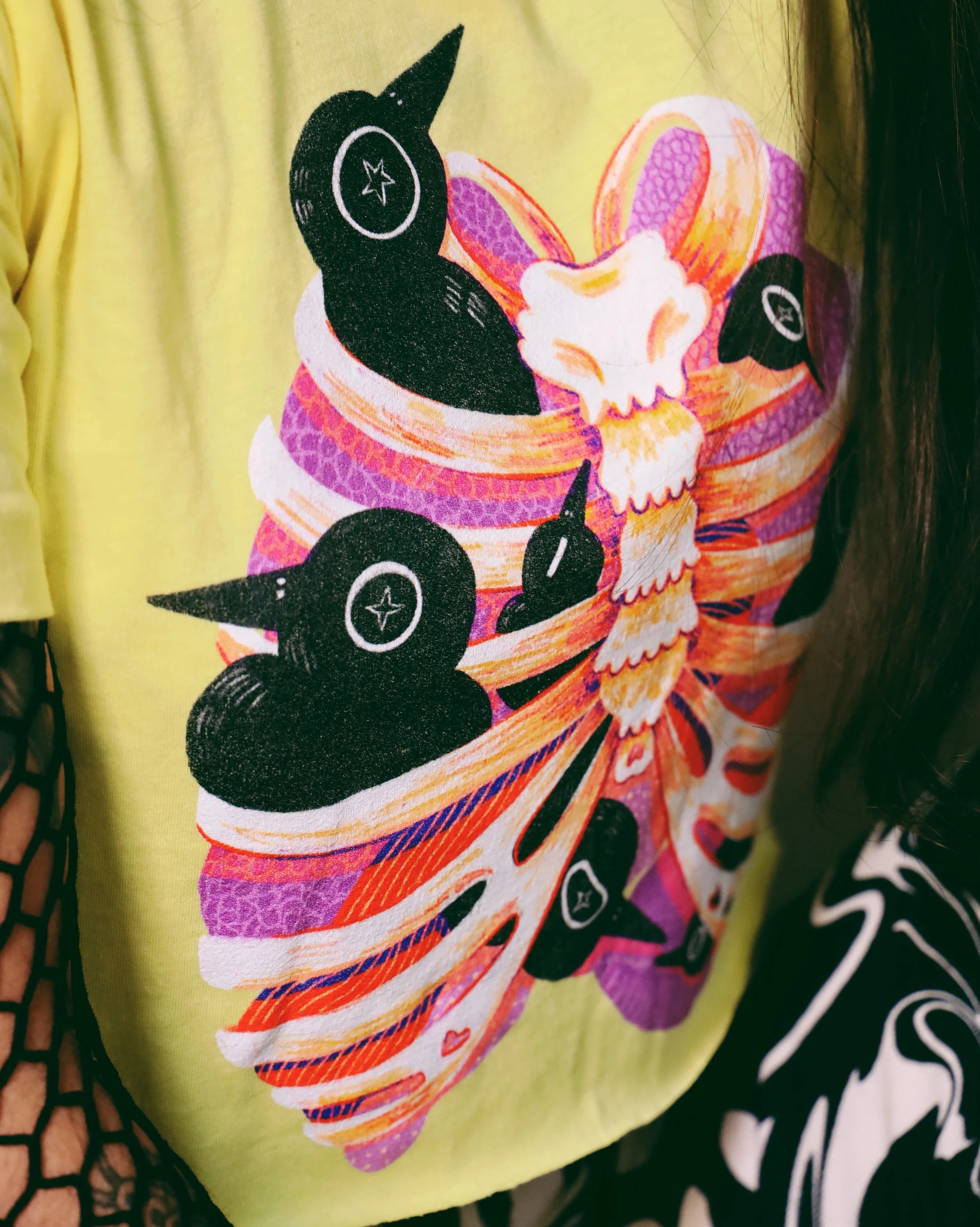 Rib/caged Birds - T-shirt