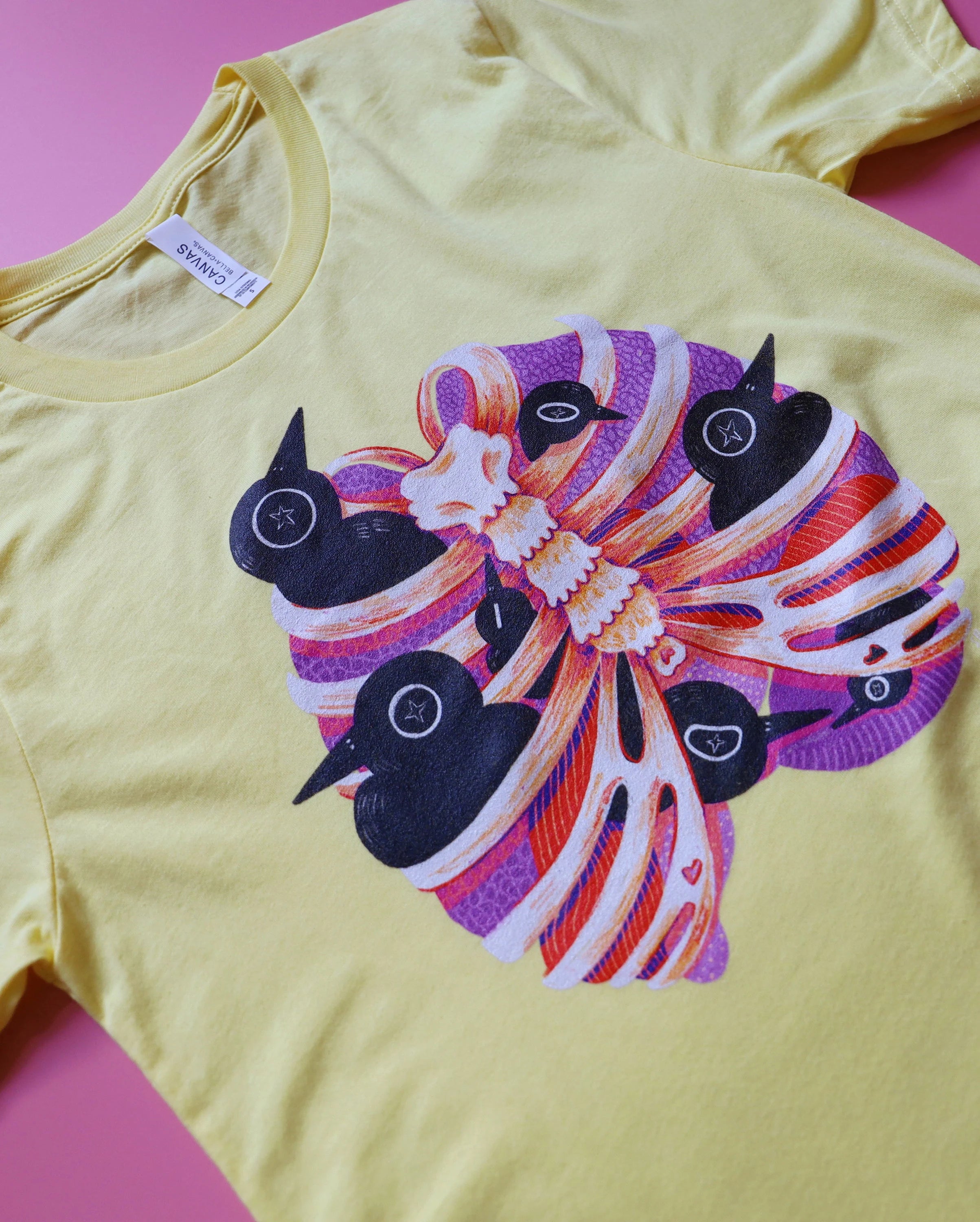 Rib/caged Birds - T-shirt