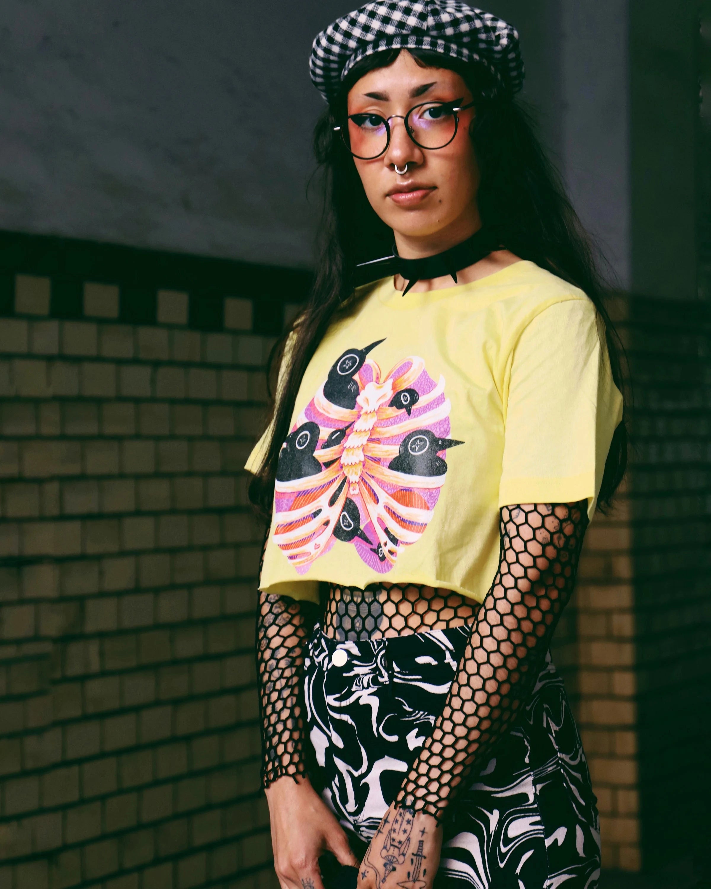 Rib/caged Birds - T-shirt