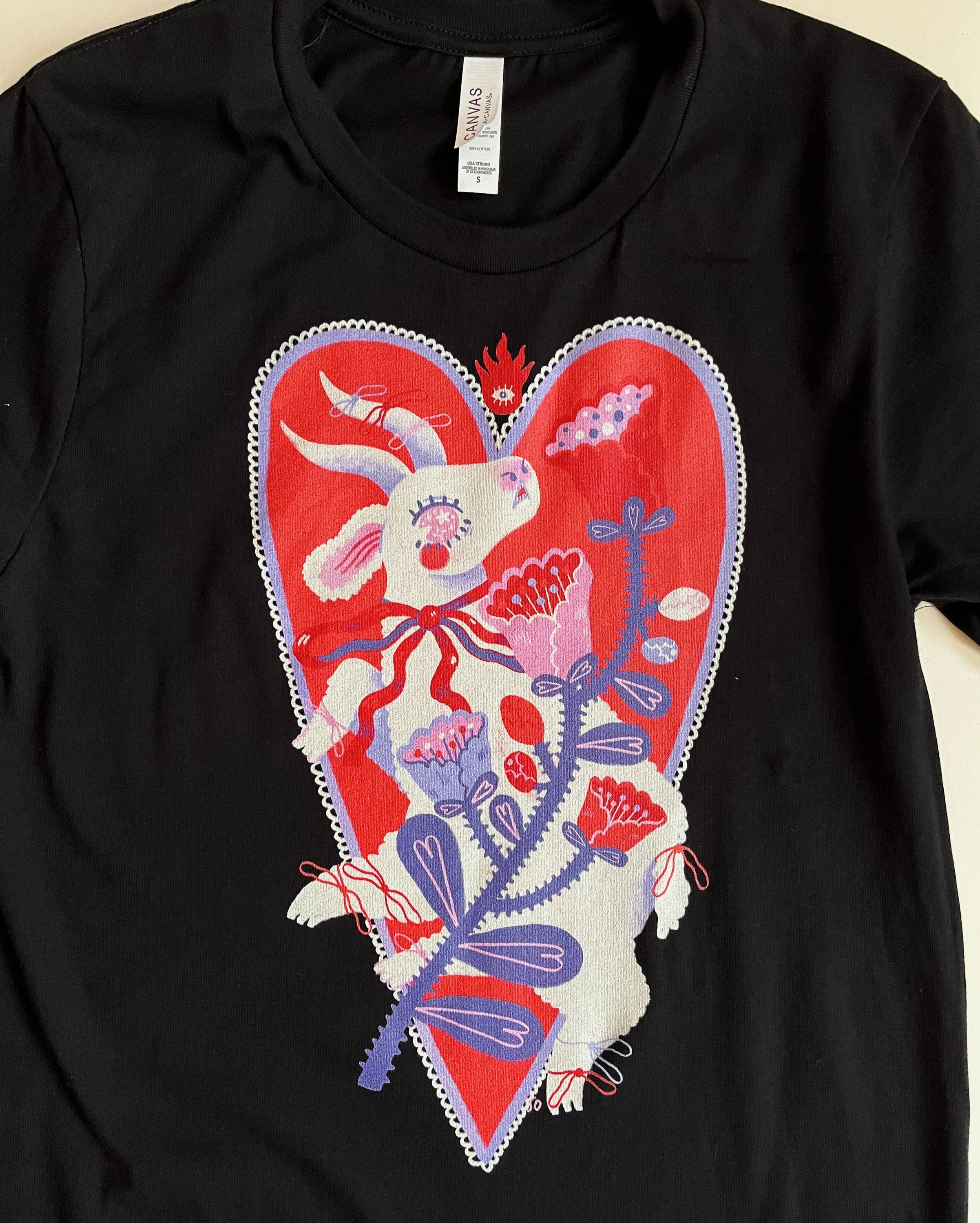 Goat in Love - T-shirt