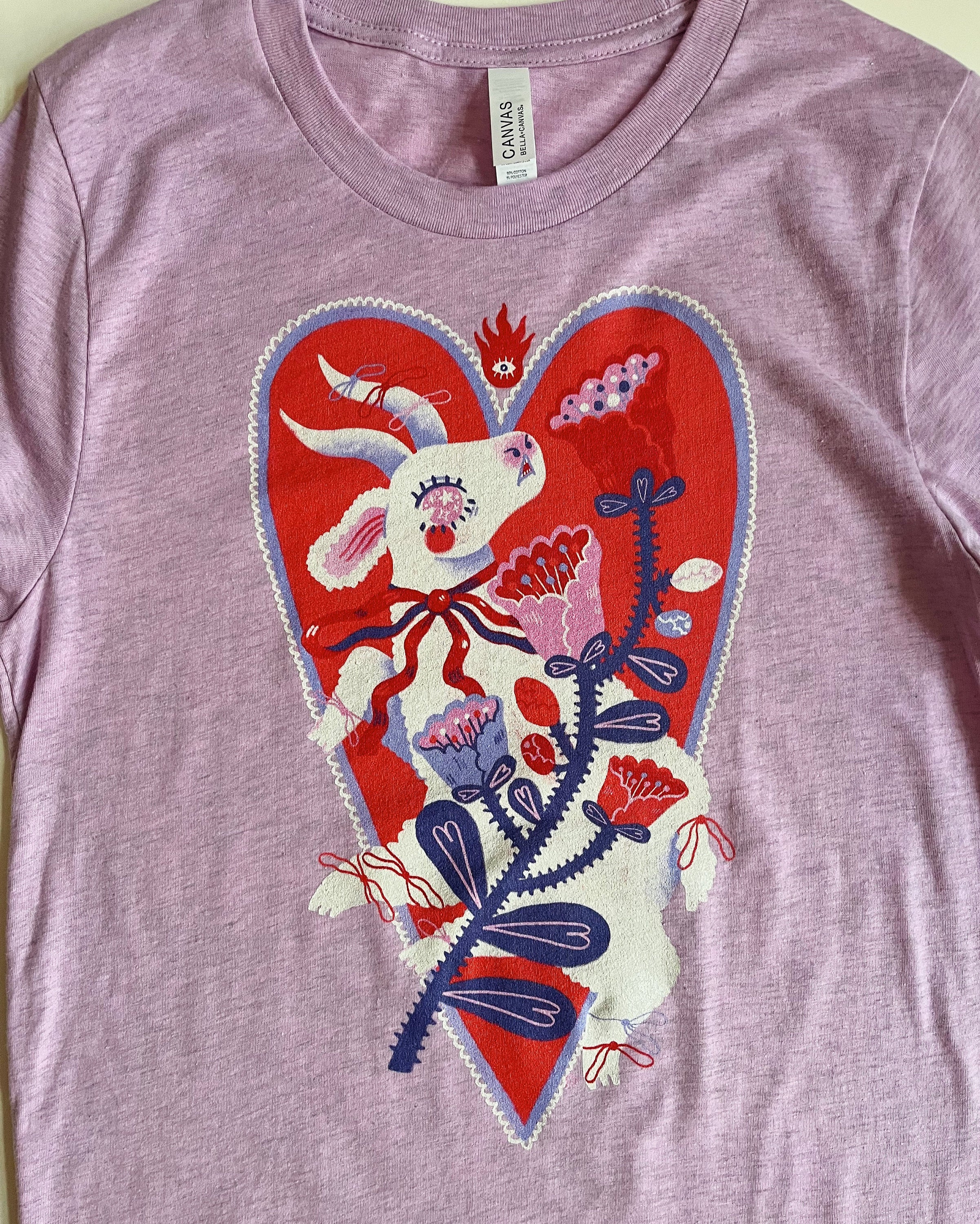 Goat in Love - T-shirt