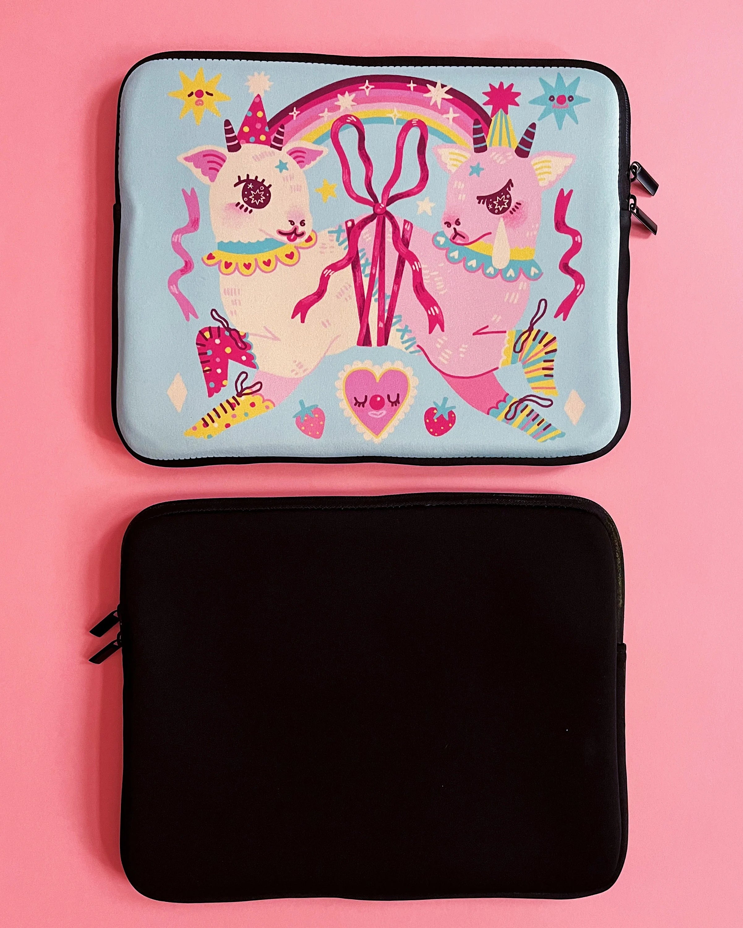 Duality of Goat - Laptop/Tablet Case