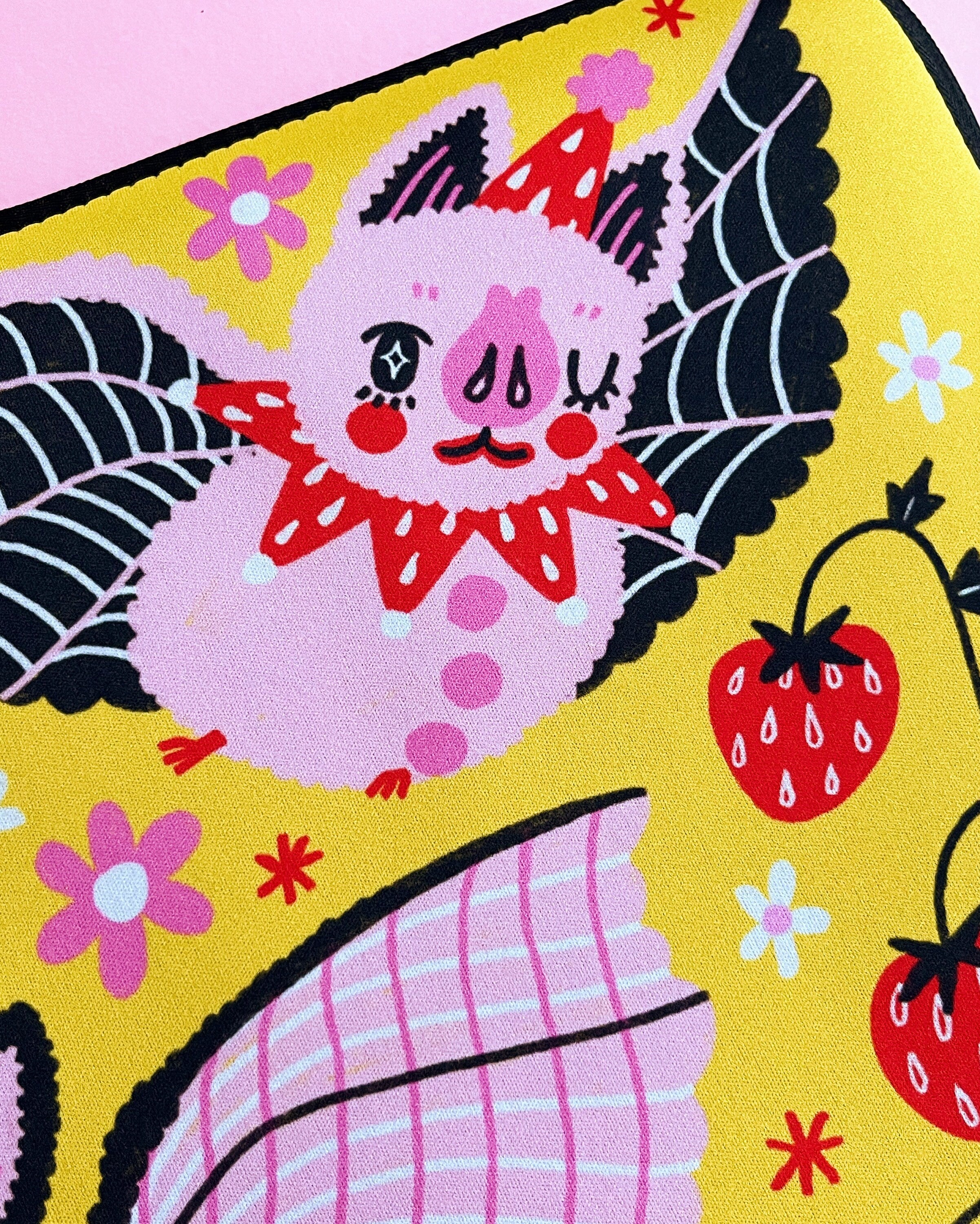 Strawberry Bats - Laptop/Tablet Case