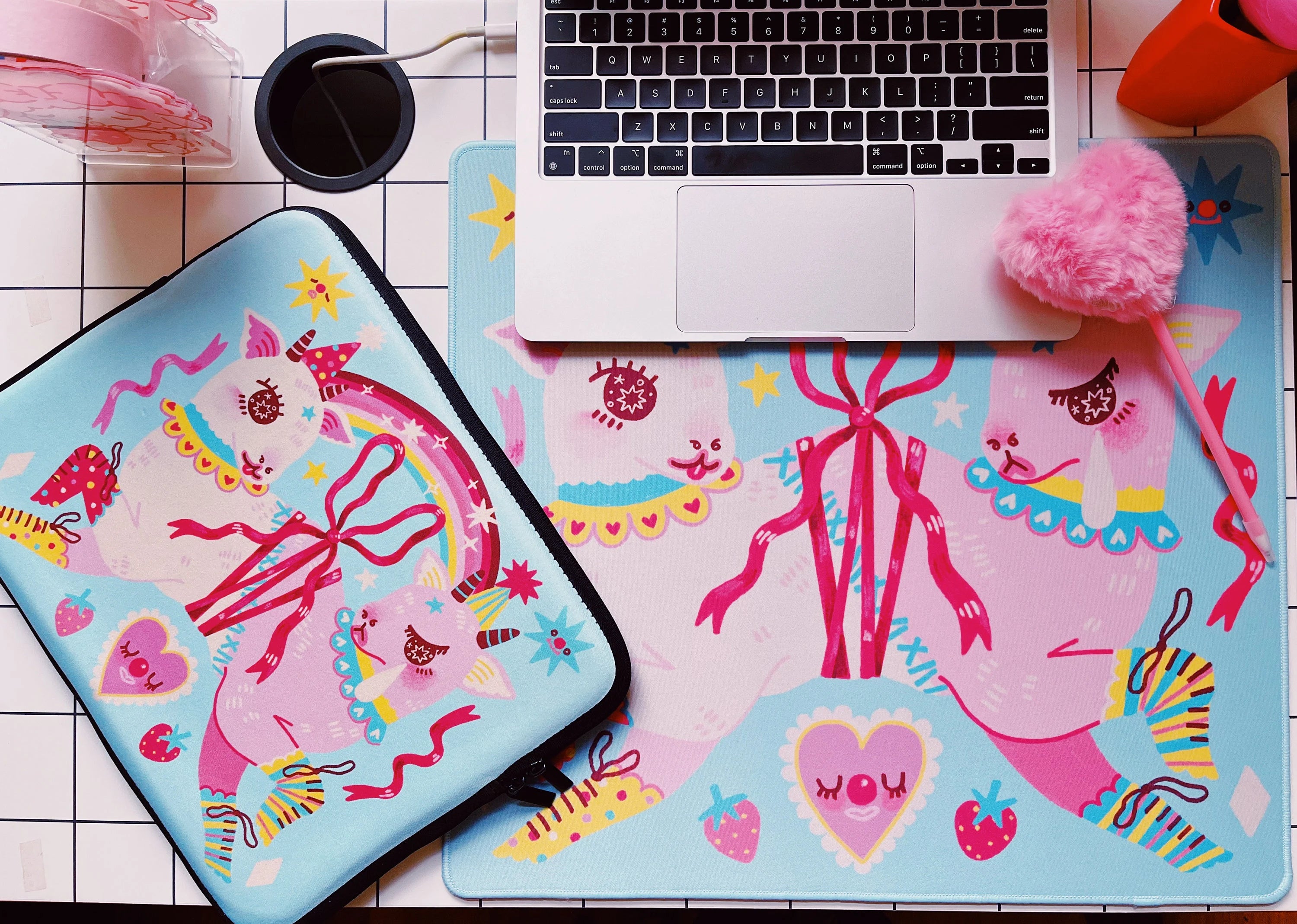 Duality of Goat - Laptop/Tablet Case