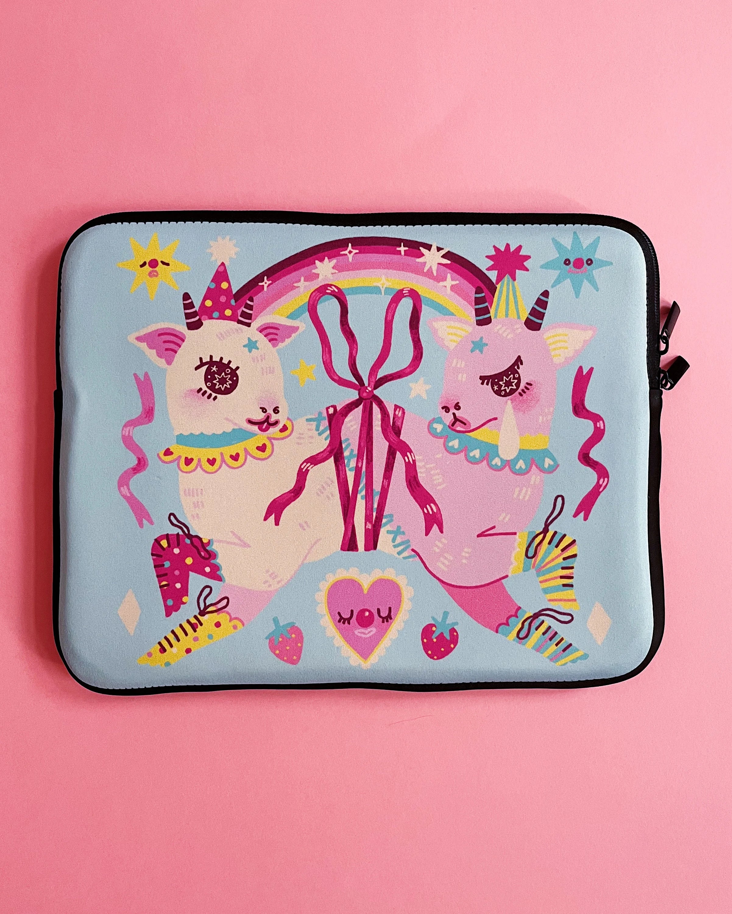 Duality of Goat - Laptop/Tablet Case