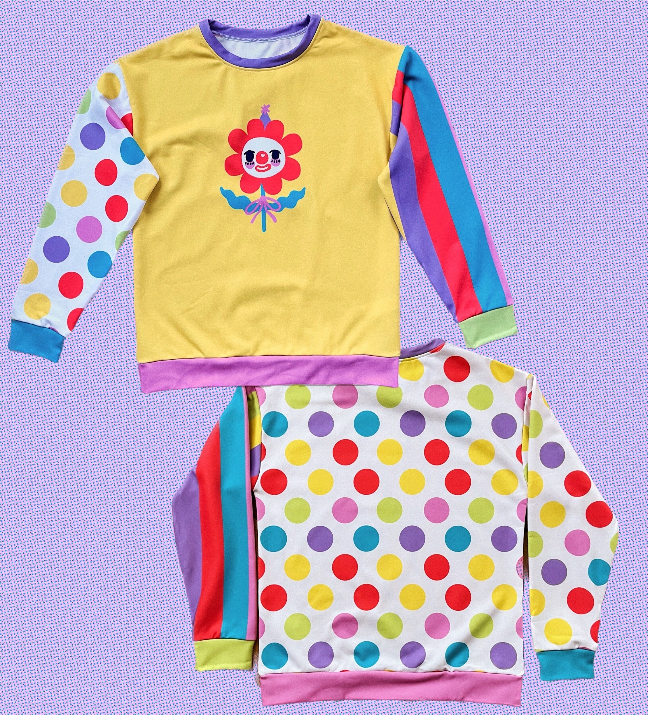 Clown Flower - Sweatshirt