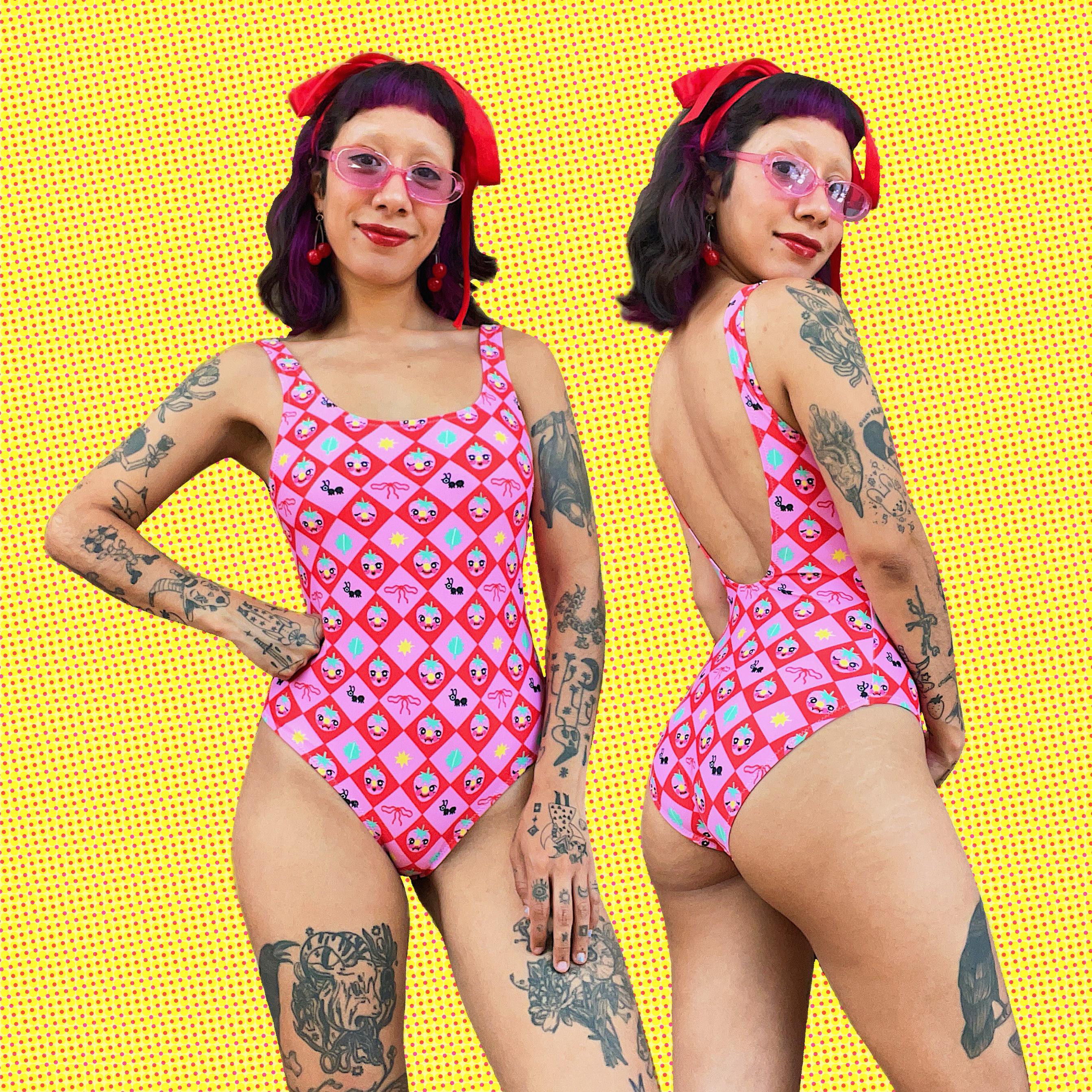 Strawberry Picnic Swimsuit