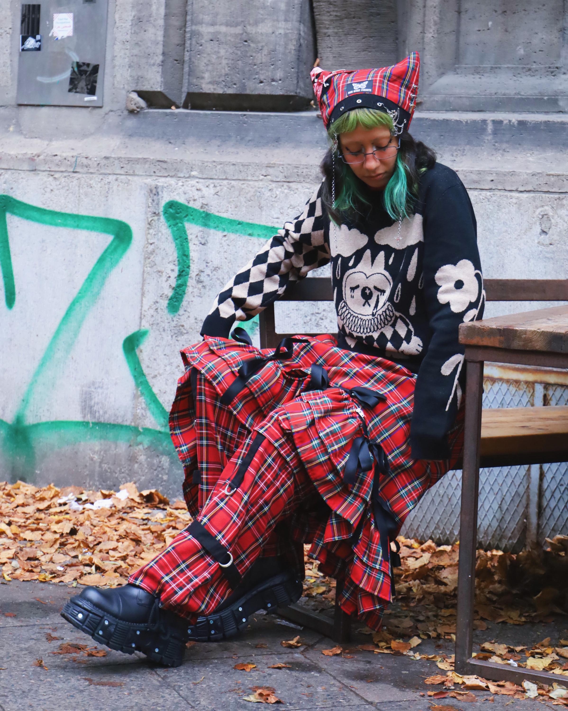 Sad Mime - Knit Sweater