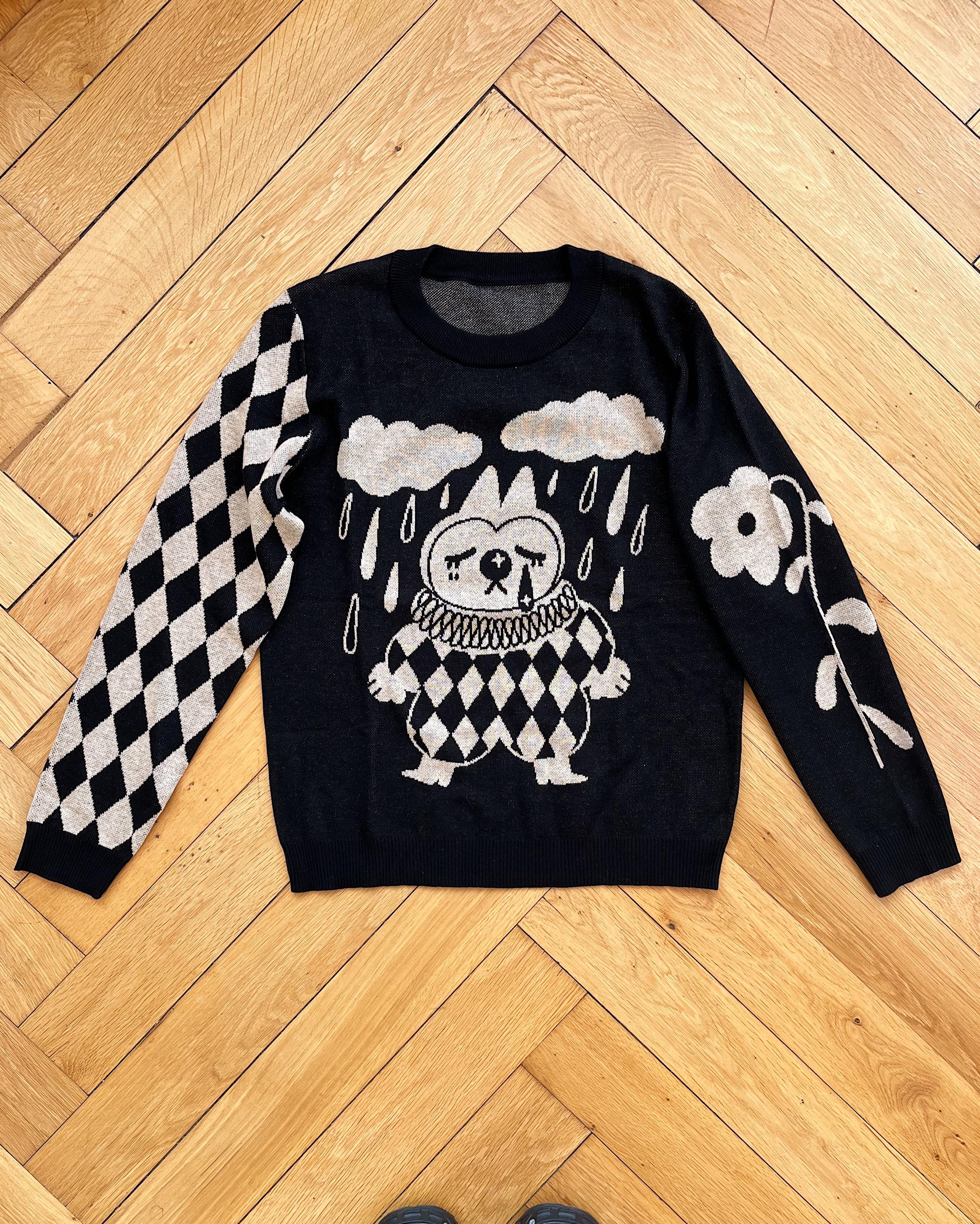 Sad Mime - Knit Sweater