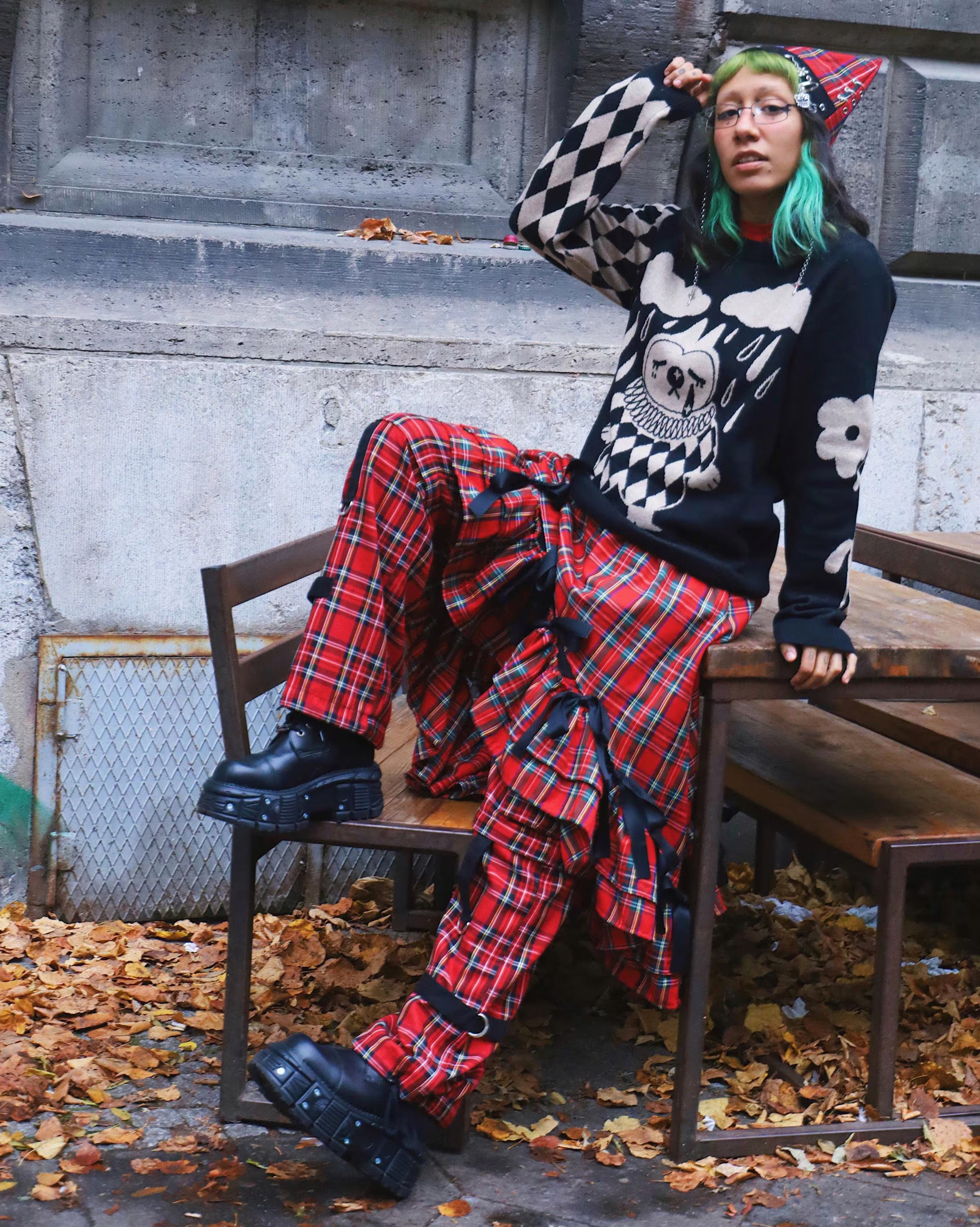 Sad Mime - Knit Sweater