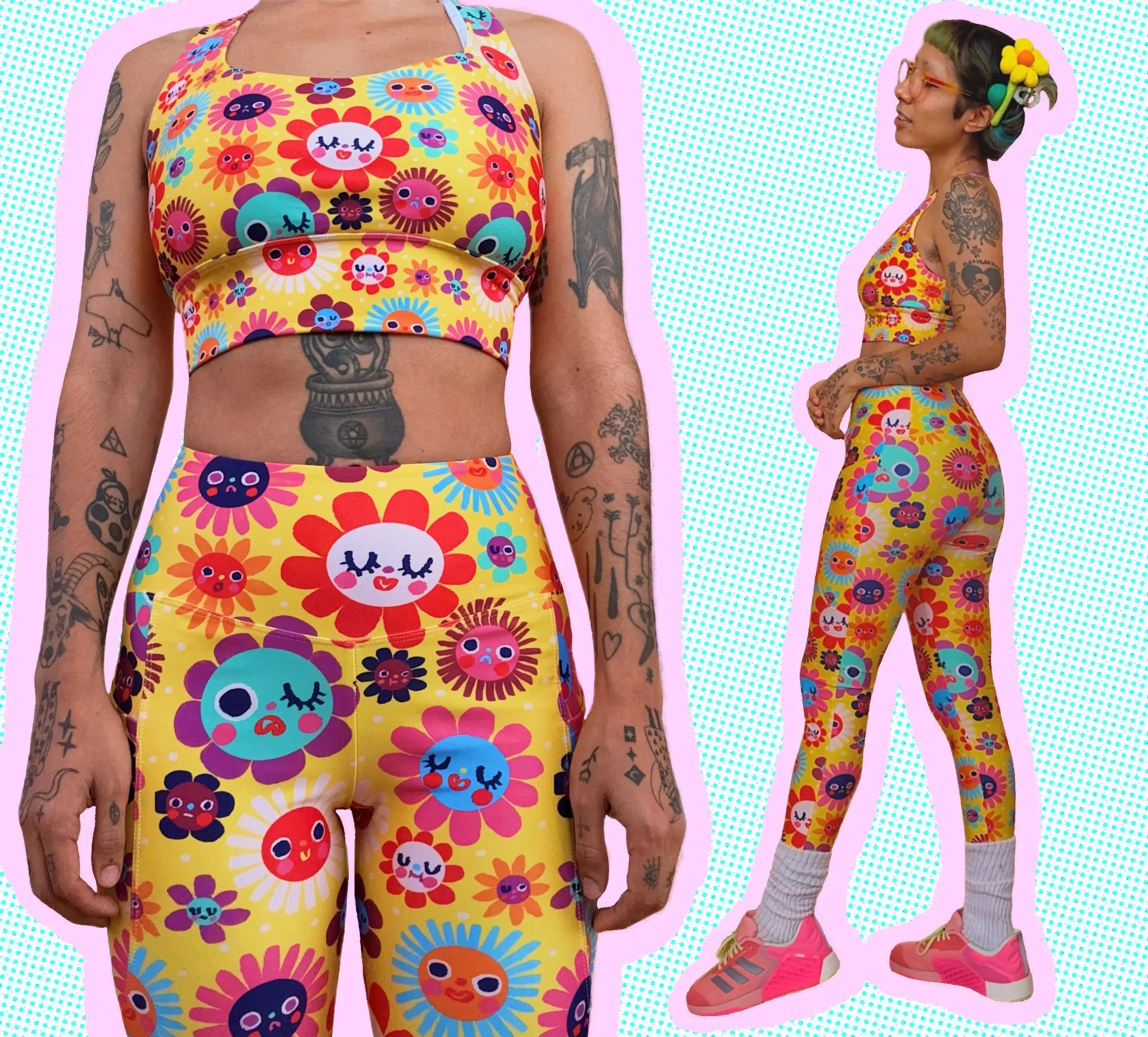 Flower Power - Sports Top