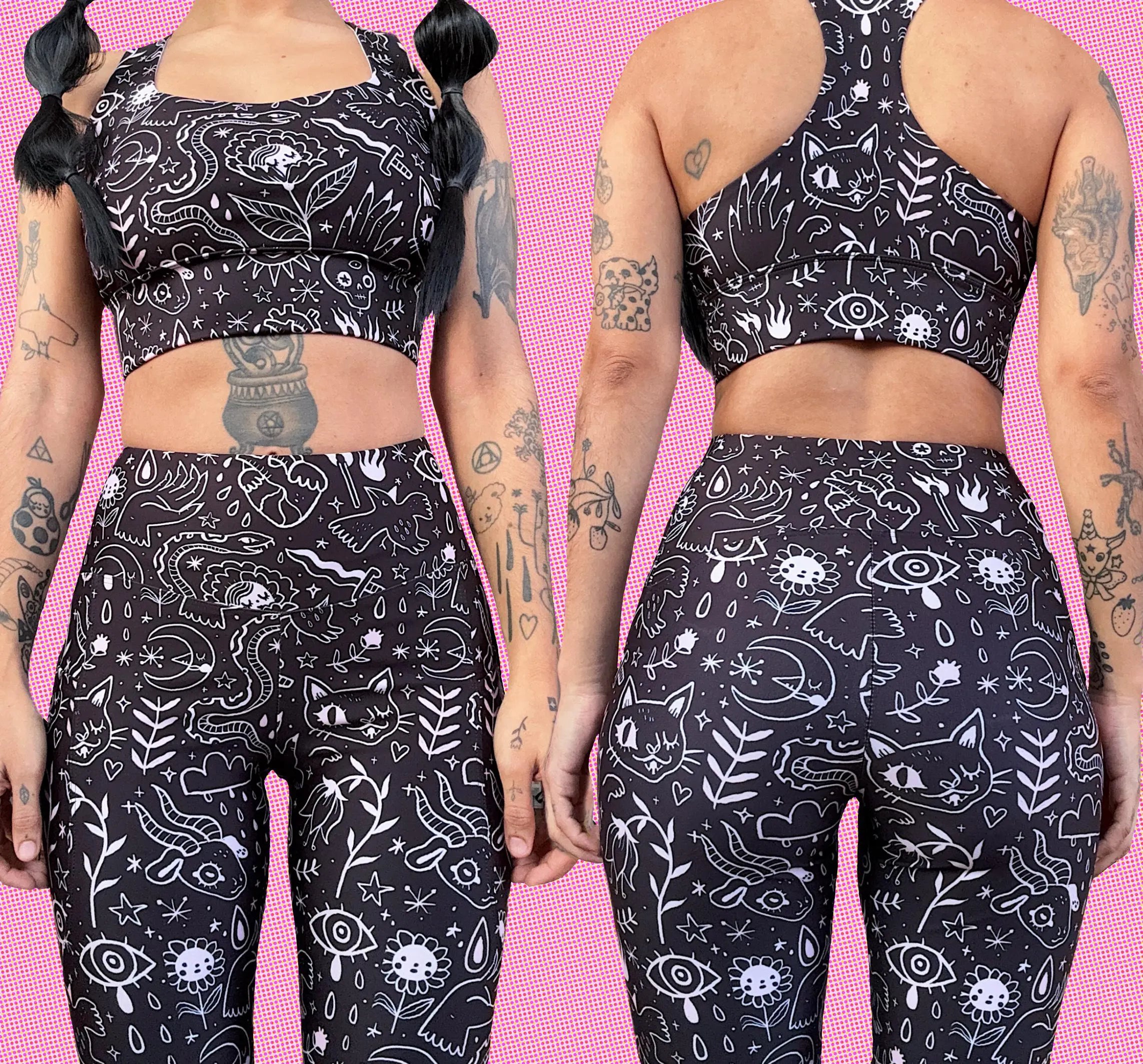 Witch Beach - Leggings with pockets