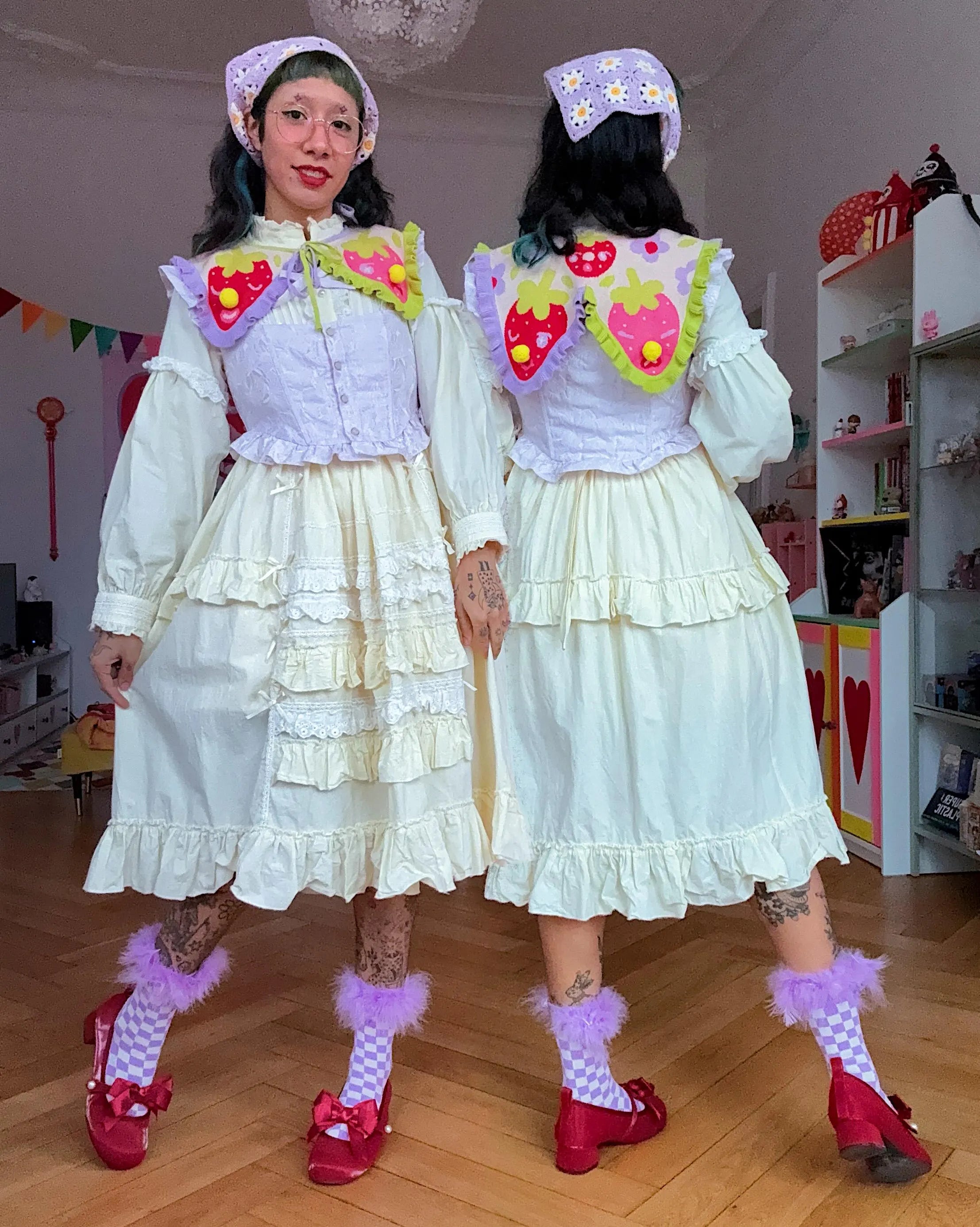 Berry Cute! - Knit Collar