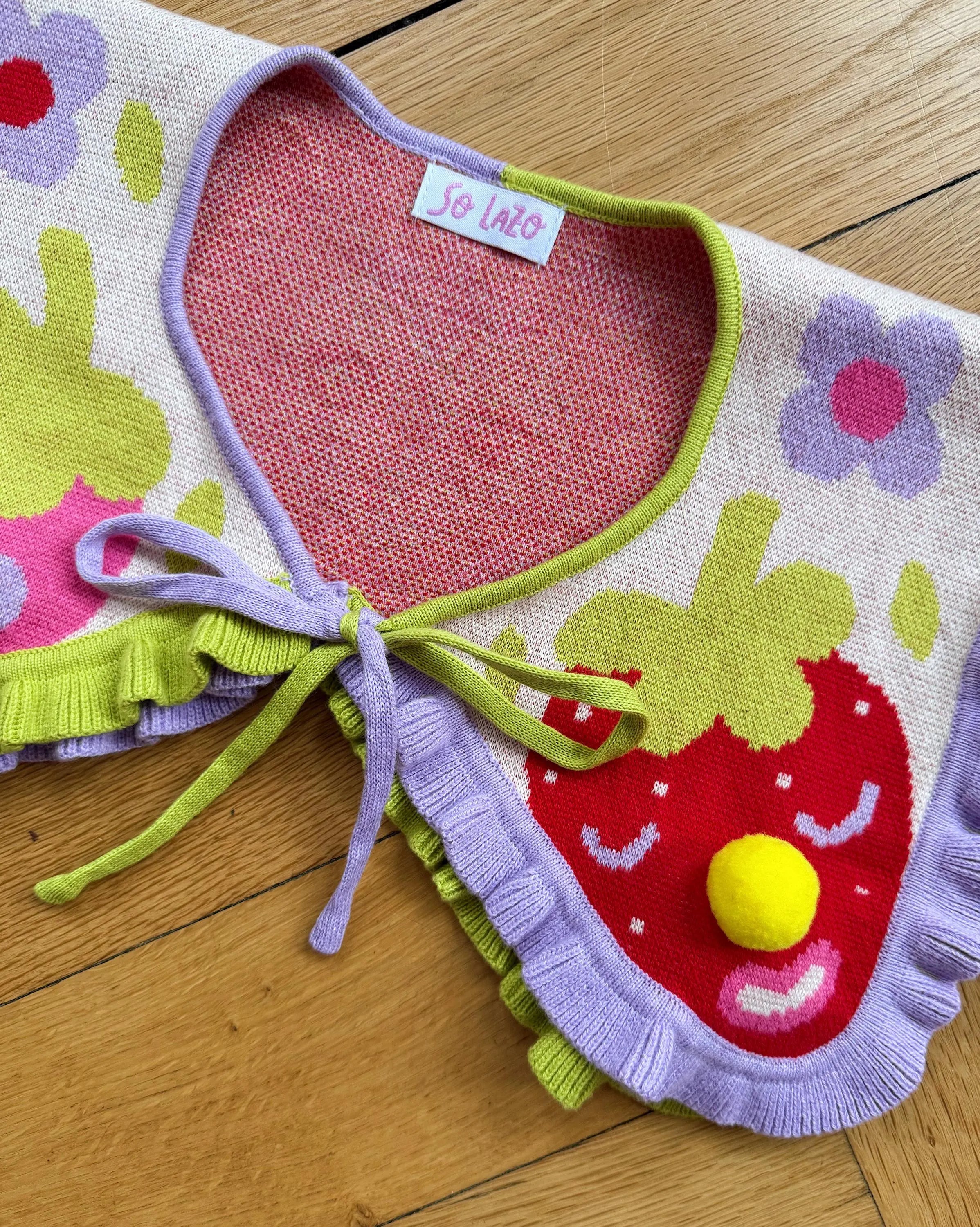Berry Cute! - Knit Collar