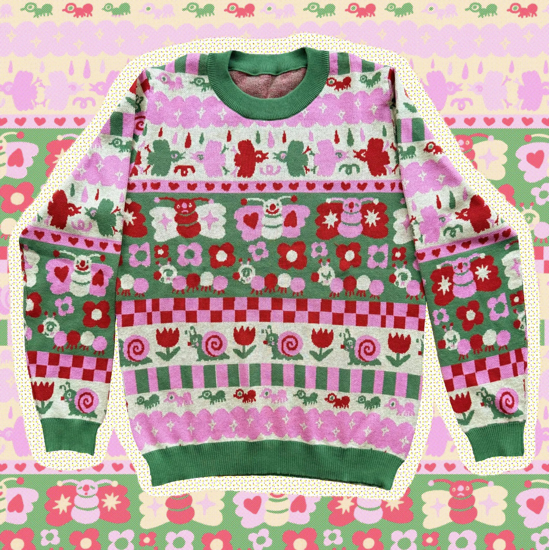 Springtime - Knit Sweater