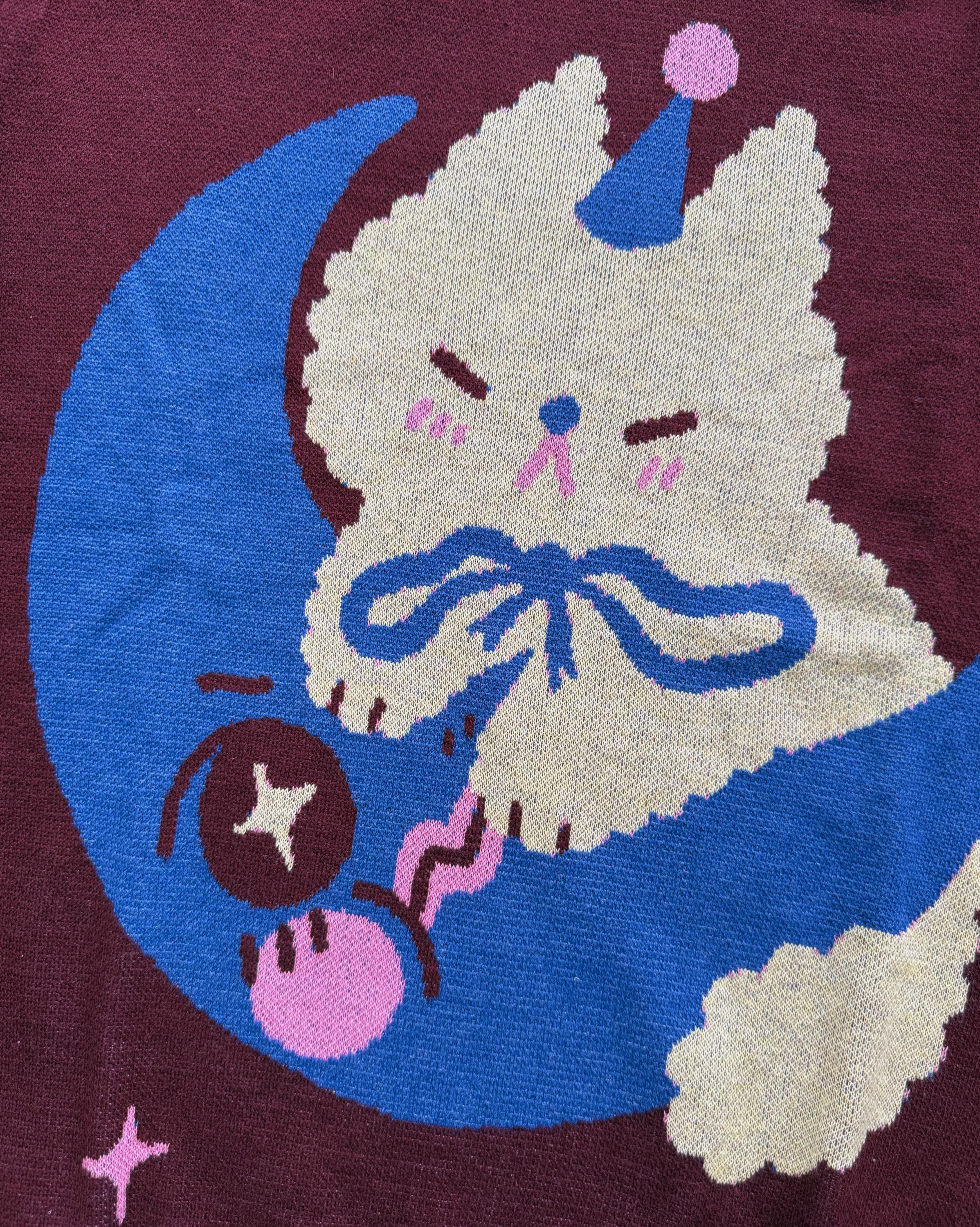Moon Cat - Knit Sweater
