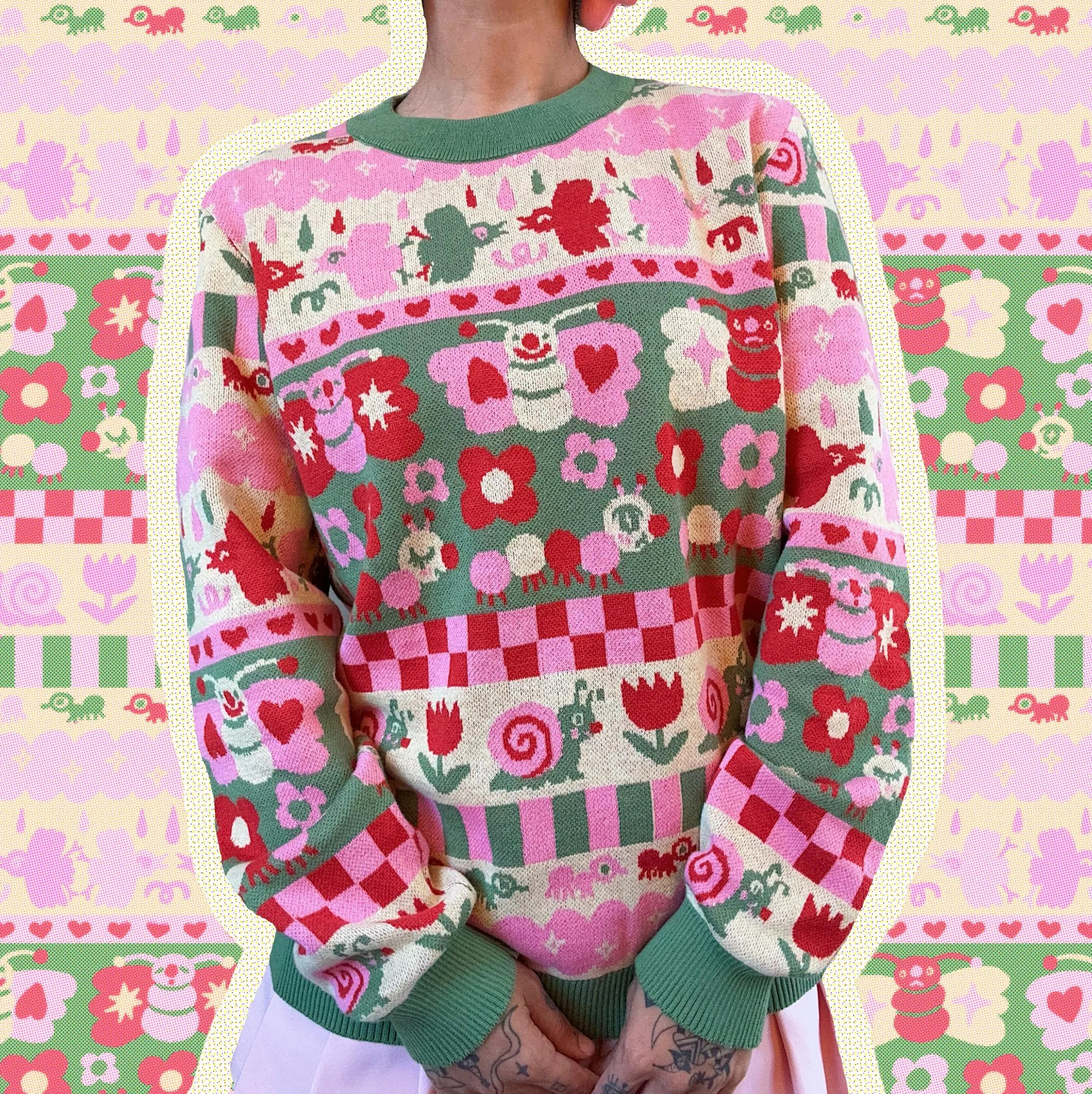 Springtime - Knit Sweater