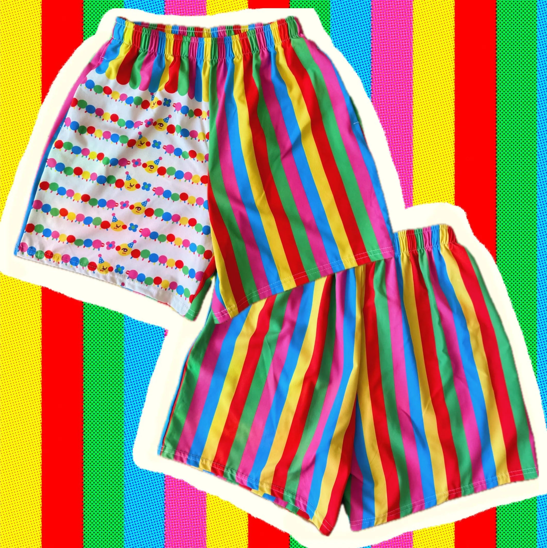 Clown Centipede - Long Shorts