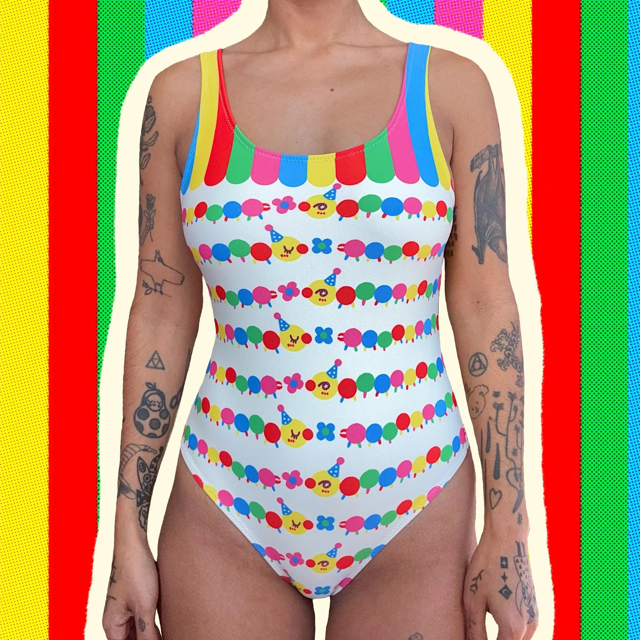 Clown Centipede - Swimsuit