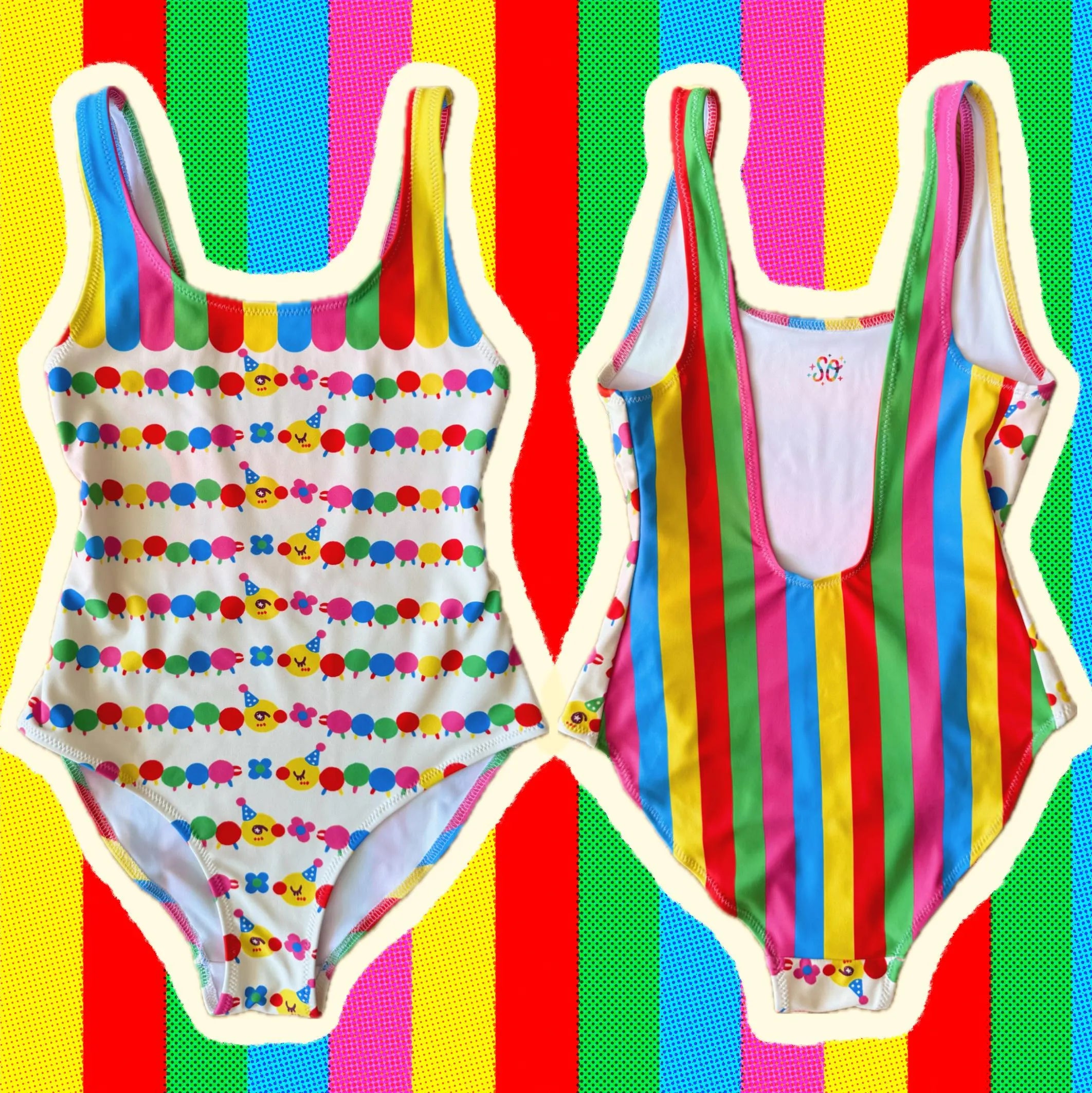 Clown Centipede - Swimsuit